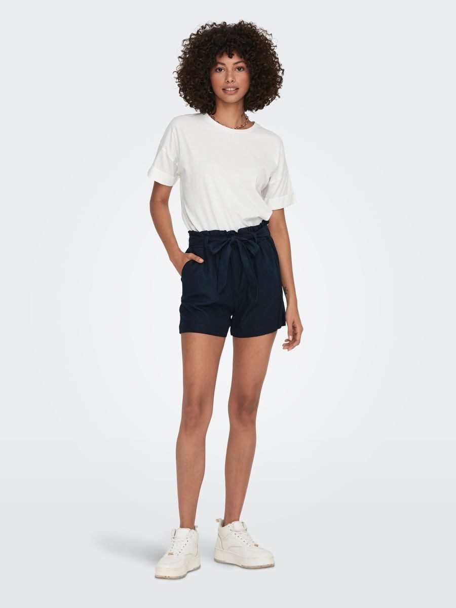 JDY Shorts JDYSAY MW LINEN SHORTS WVN NOOS