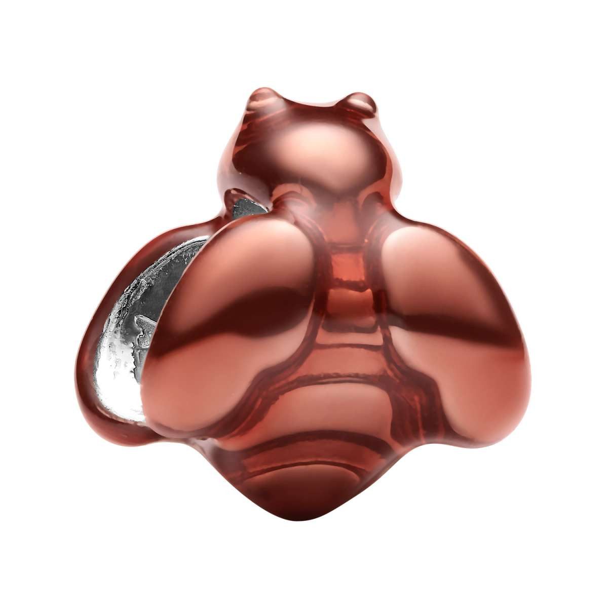 Pandora Bead 794903C01, Mini Silber Orangefarbene Biene