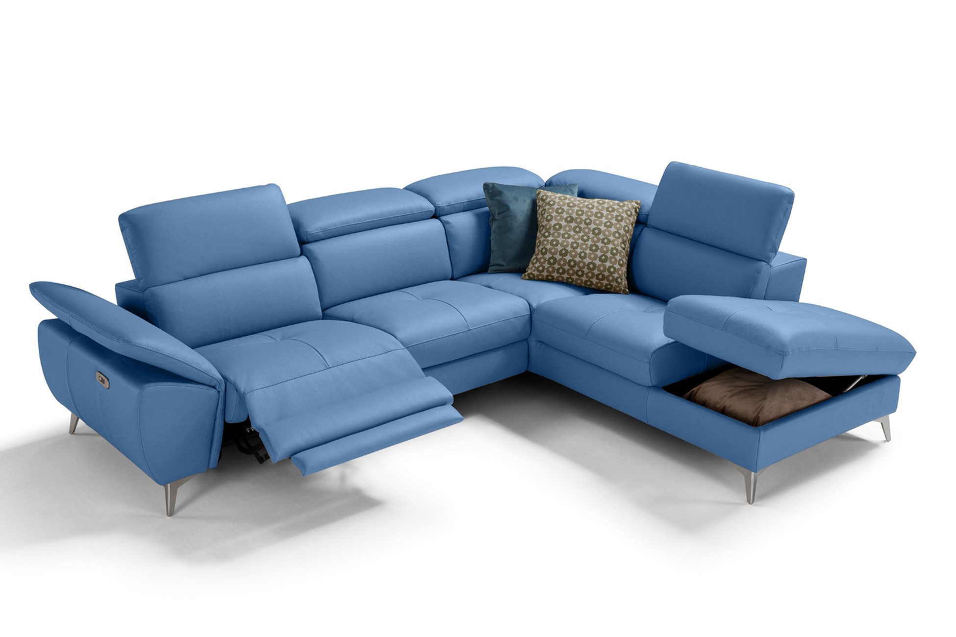 moebeloutlet.de Ecksofa Zürich Ledersofa, mit Relaxfunktion günstig online kaufen