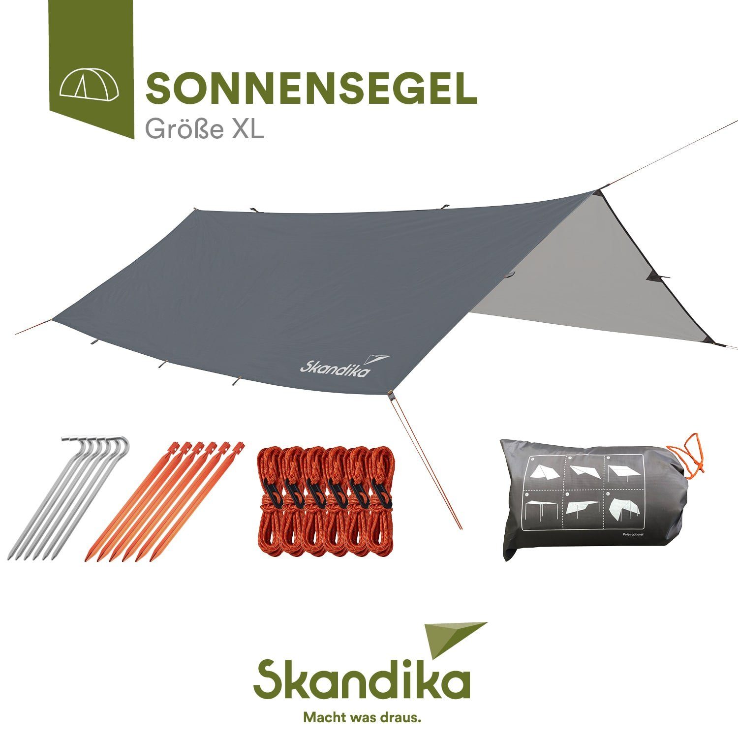 Skandika Sonnensegel XL 5 x 3 günstig online kaufen