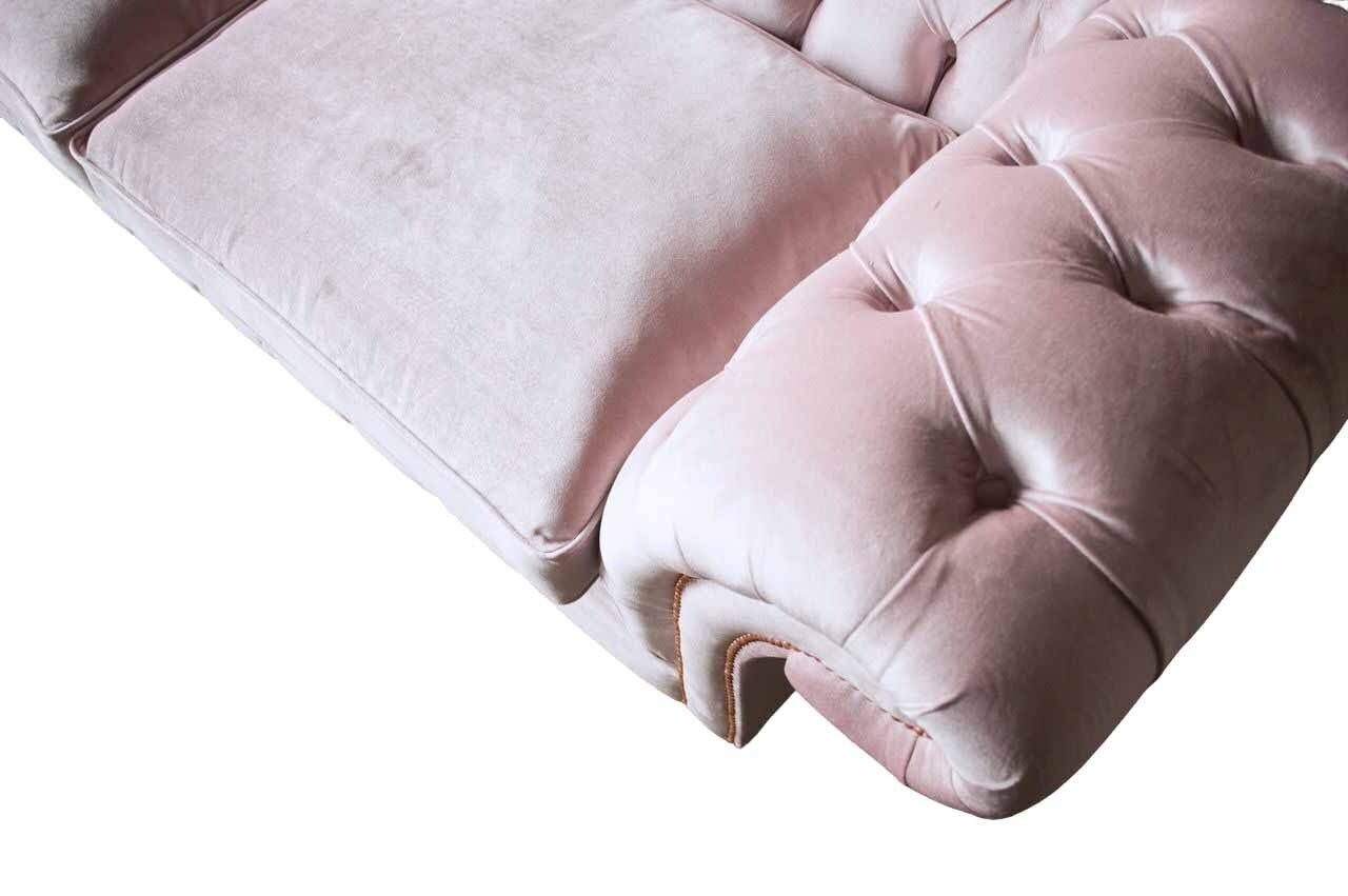 Neu, 3 Polster In Sofa Sofa Sitzer Textil Couch Made Europe Sitz Chesterfield Möbel JVmoebel Design