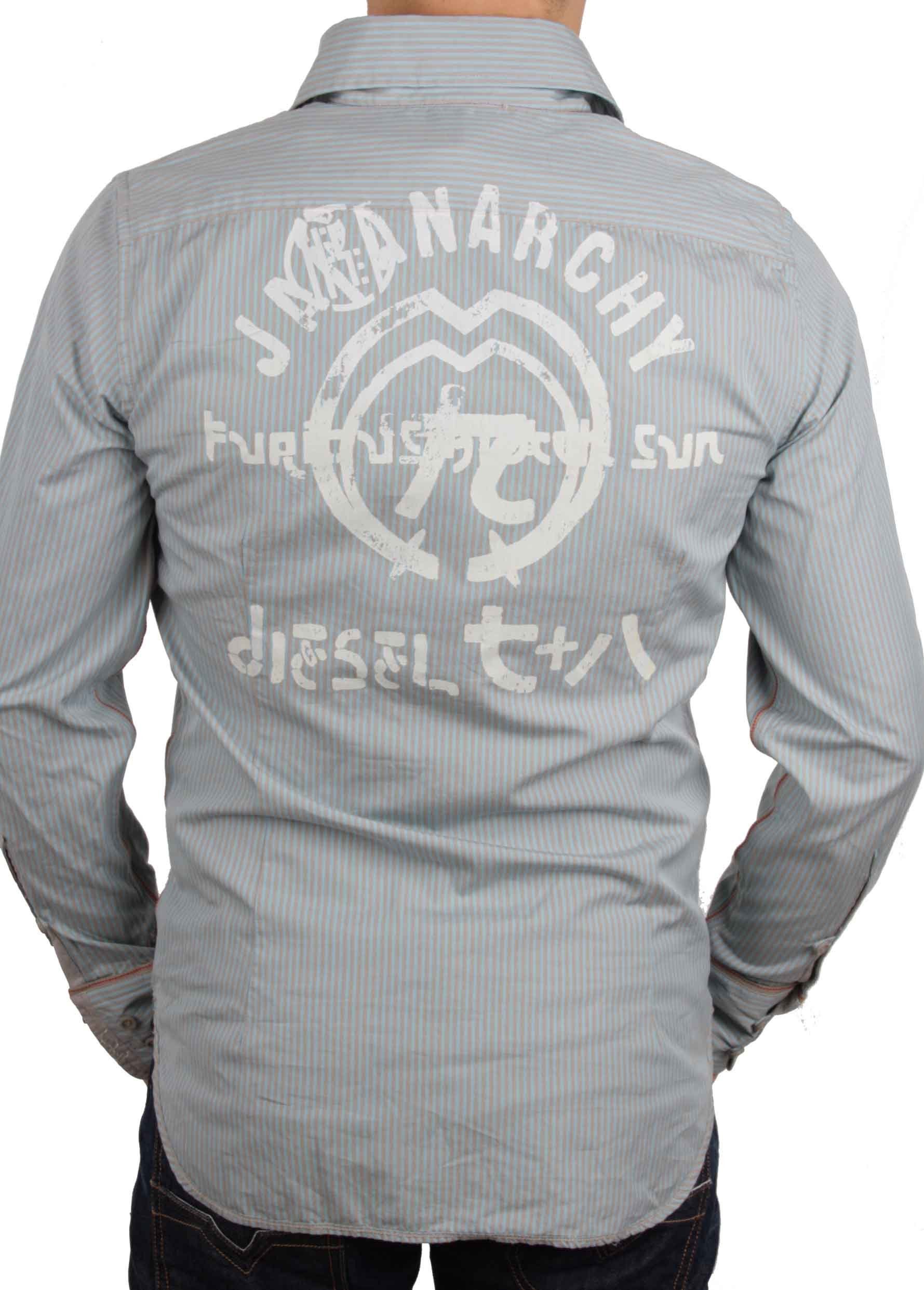 Diesel Langarmhemd Diesel Herren Hemd Skambya