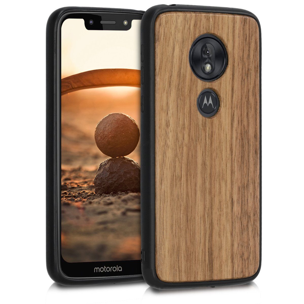 kwmobile Handyhülle, Bumper Handyhülle kompatibel mit Motorola Moto G7 Play  (EU-Version) - Hülle Handy Case Cover