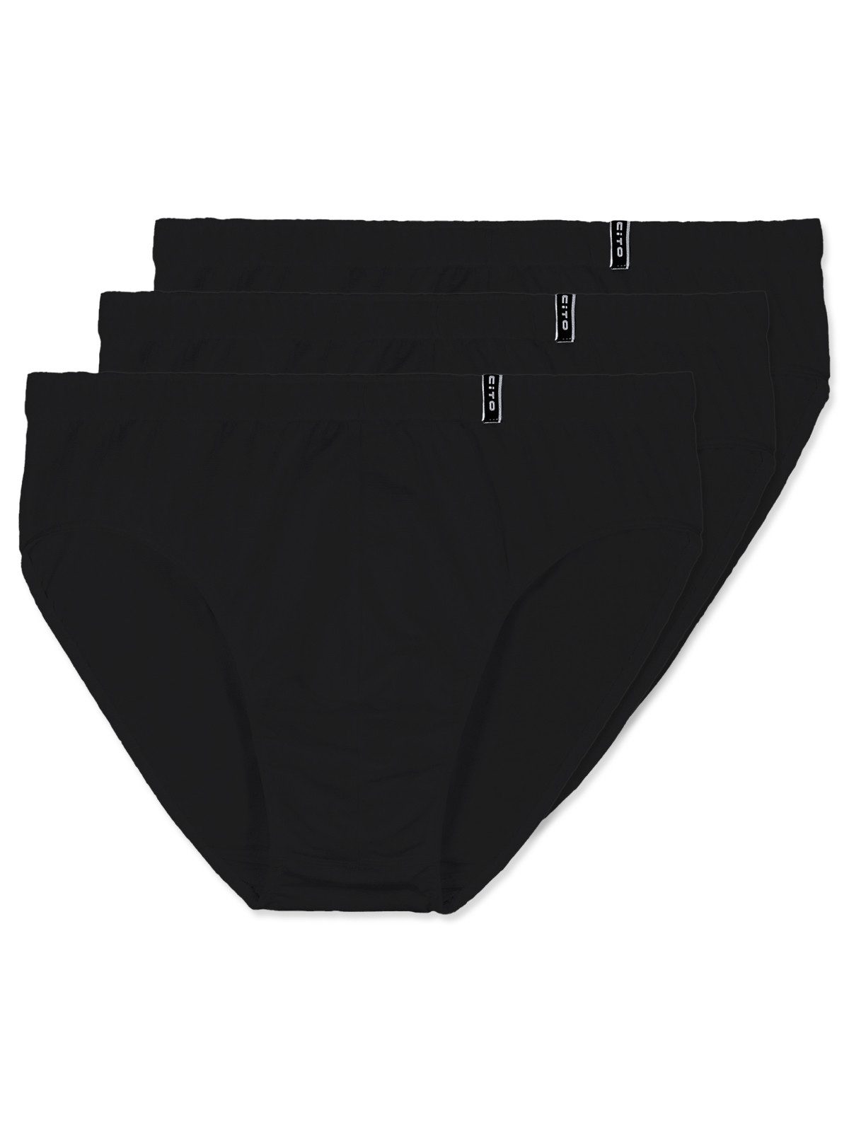 CiTO Slip 3er Pack Herren Slip MicroModal (Packung, 3-St) -