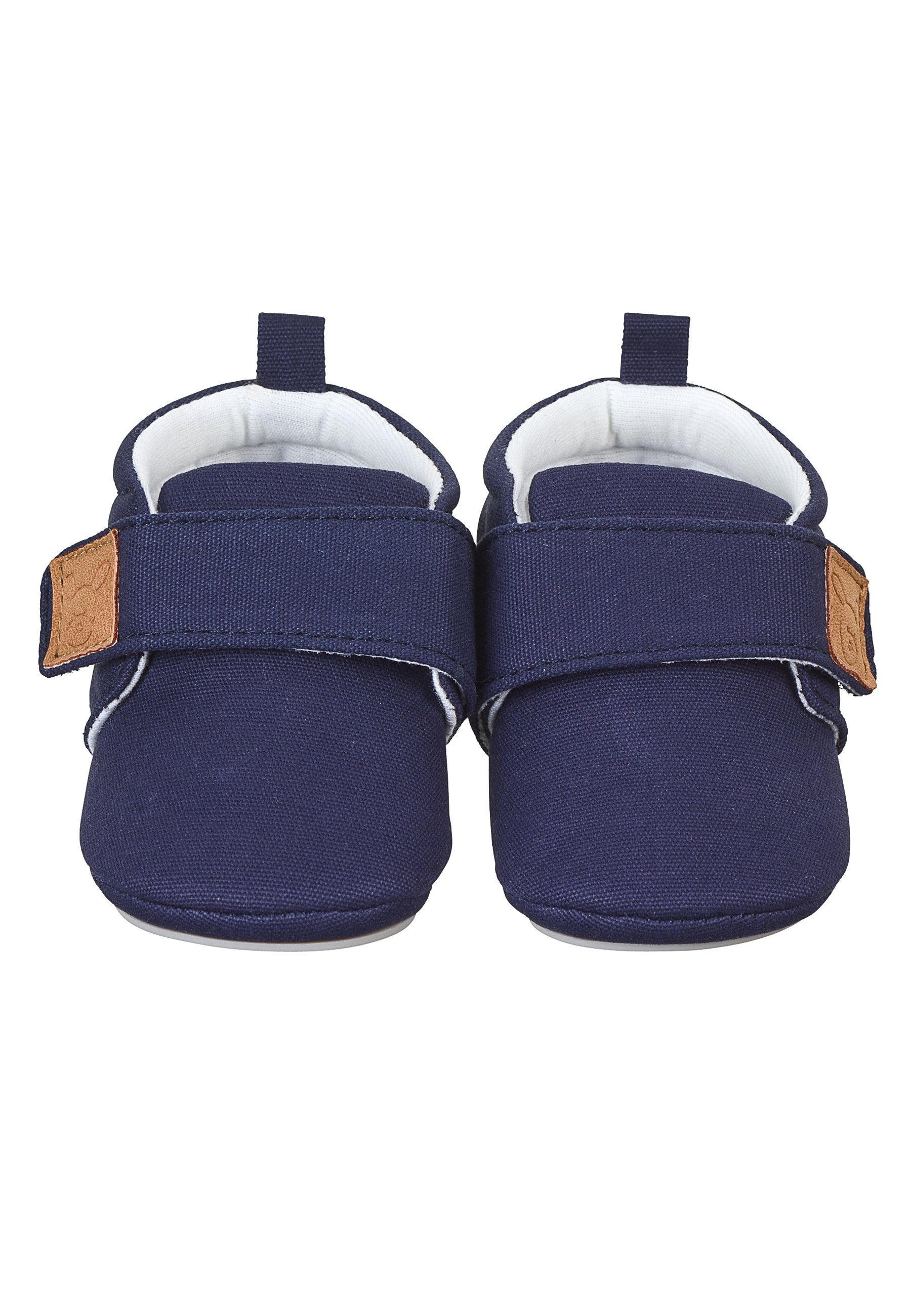 Sterntaler® Krabelschuhe uni Krabbelschuh Krabbelschuhe Baby mit Klettverschluss und Anti-Rutsch-Sohle – Bild 5 von 5