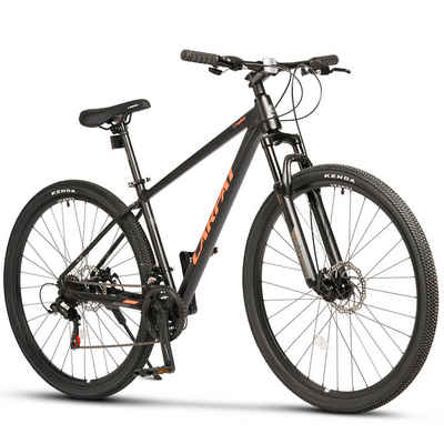 CARPAT SPORT Mountainbike 29 Zoll MTB Fahrrad für Damen Herren, 21 Gang Shimano, Kettenschaltung, (Aluminiumrahmen, mechanische Scheibenbremse), Усі бренди Mountainbike