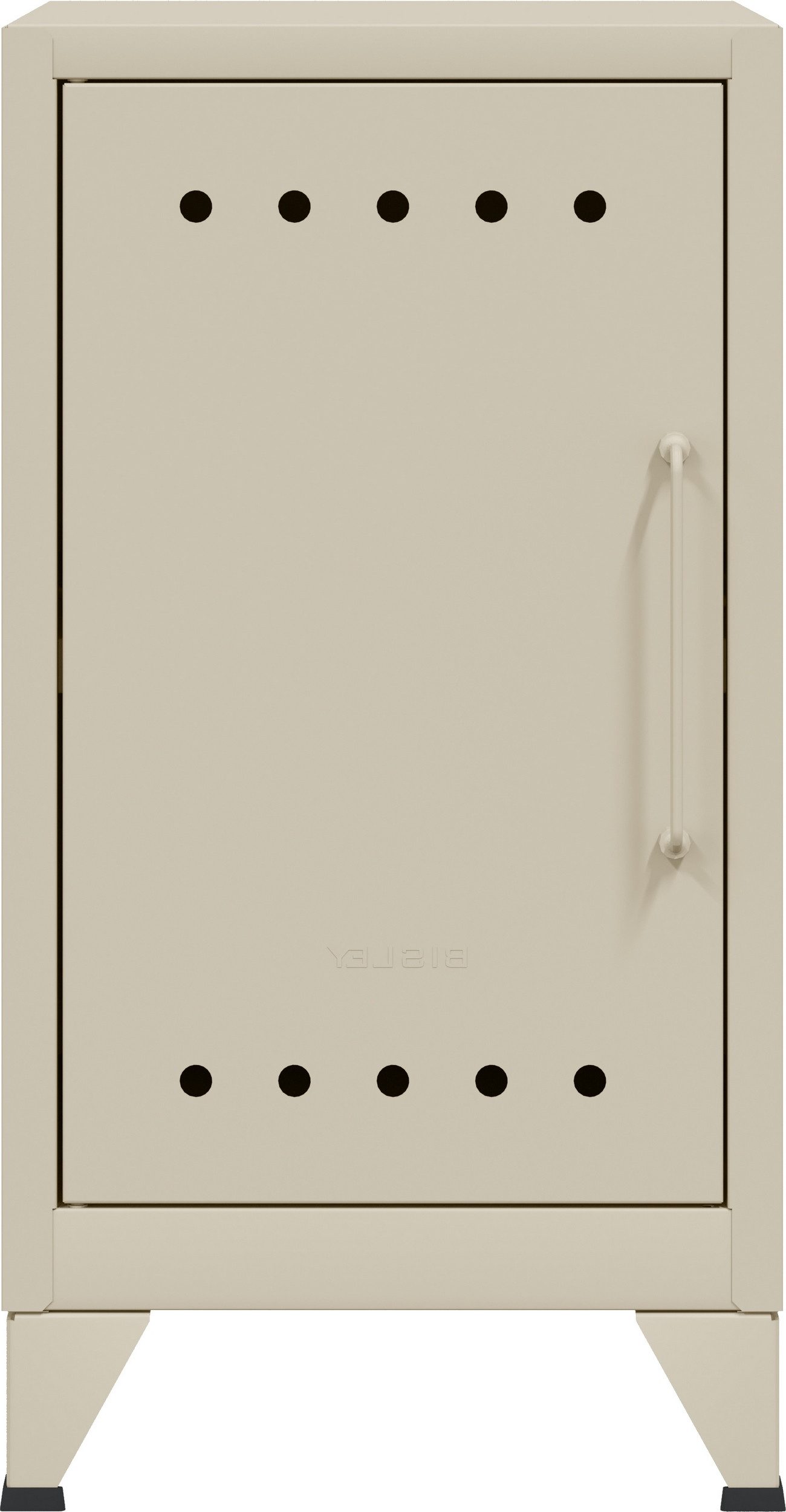 Bisley Aktenschrank Fern Mini Ablageschrank in Lichtgrau - Maße: H 73 x B 38 x T 40 cm
