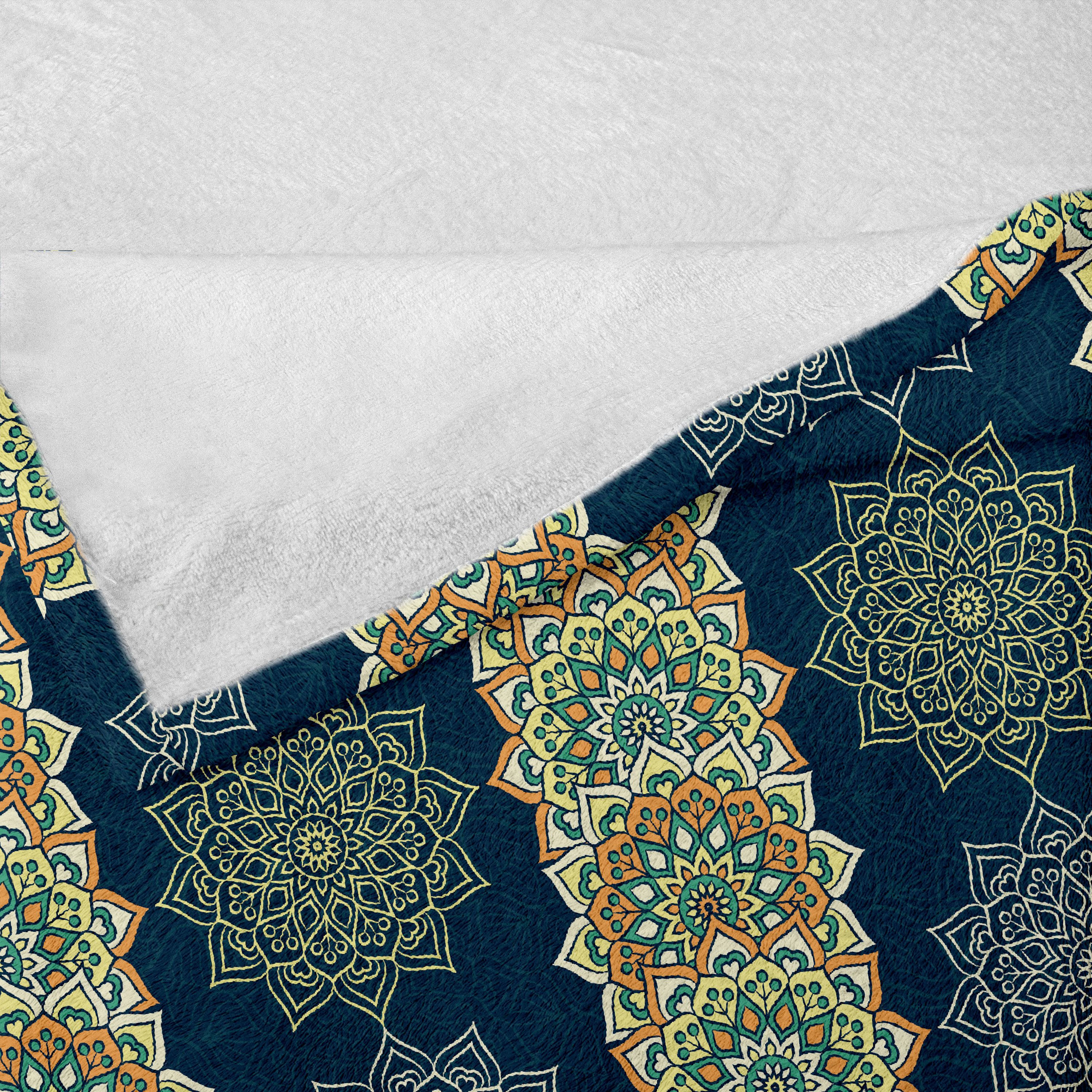 Wohndecke Gemütlicher Plüsch für den Innen- und Außenbereich, Abakuhaus, orientalisch Bohemian marokkanische Motive