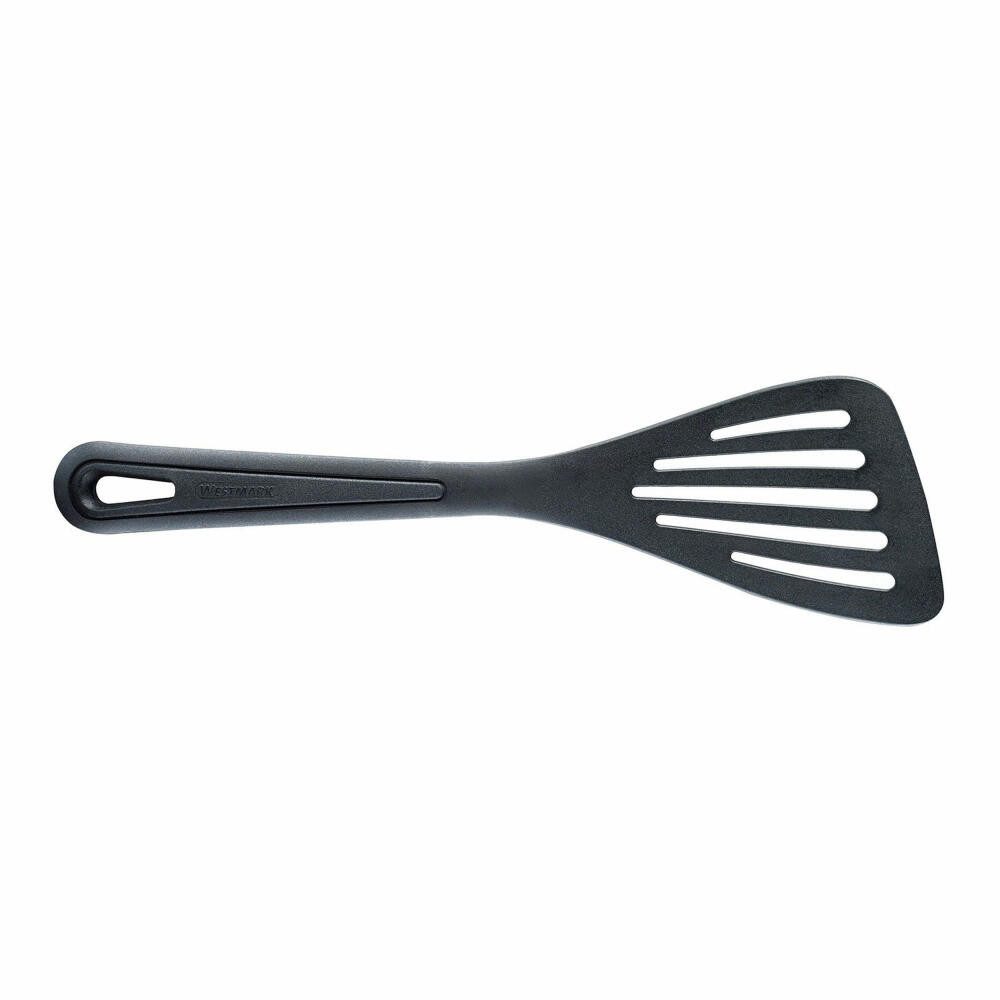 WESTMARK Pfannenwender Länge: 30 cm, Hitzebeständig bis 270 °C, PPA, Gentle Plus, Schwarz