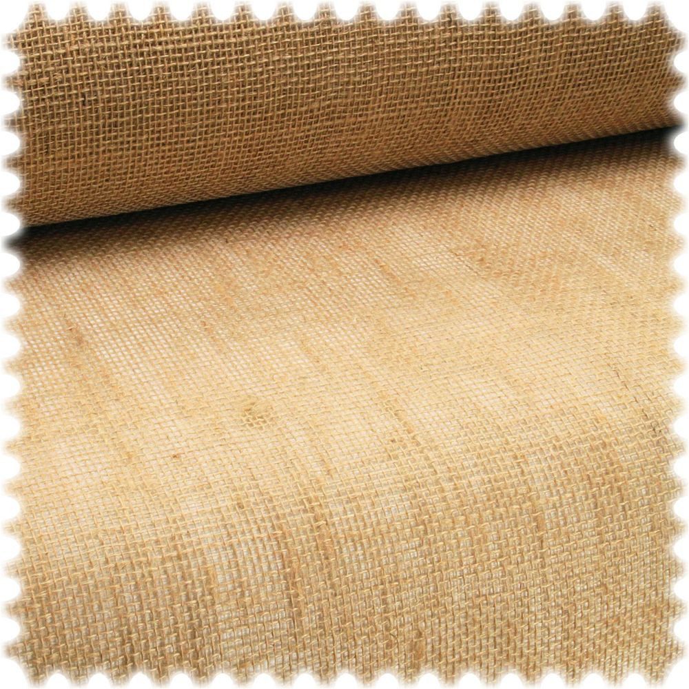 Heiro Stoff Jute Stoff Sackleinen Meterware 185g/m² / 140cm breit, Polsterstoff Meterware - Breite:140 cm – Bild 2 von 5