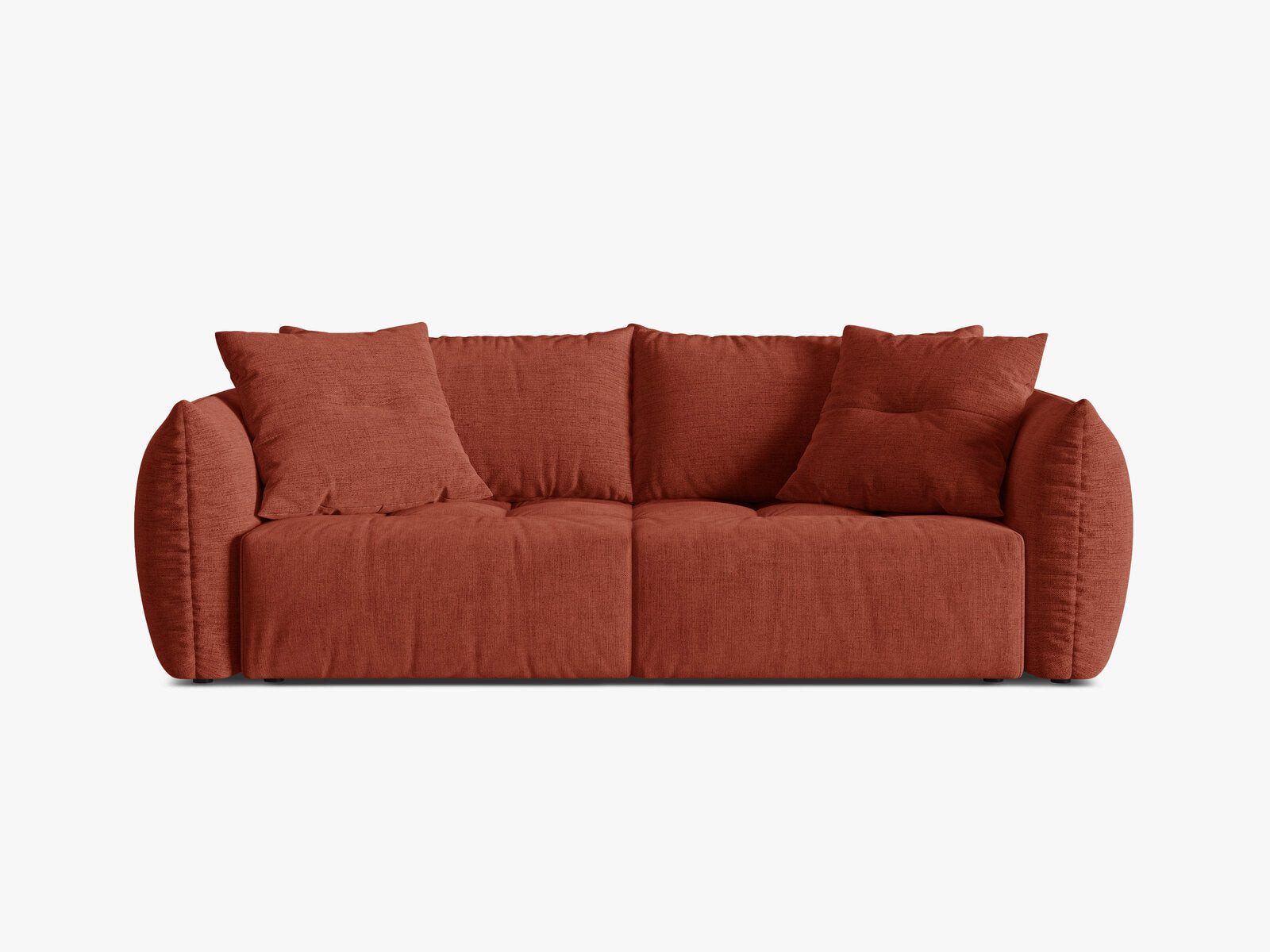 Micadoni Schlafsofa Bloom, 3-Sitzer mit Bettkasten