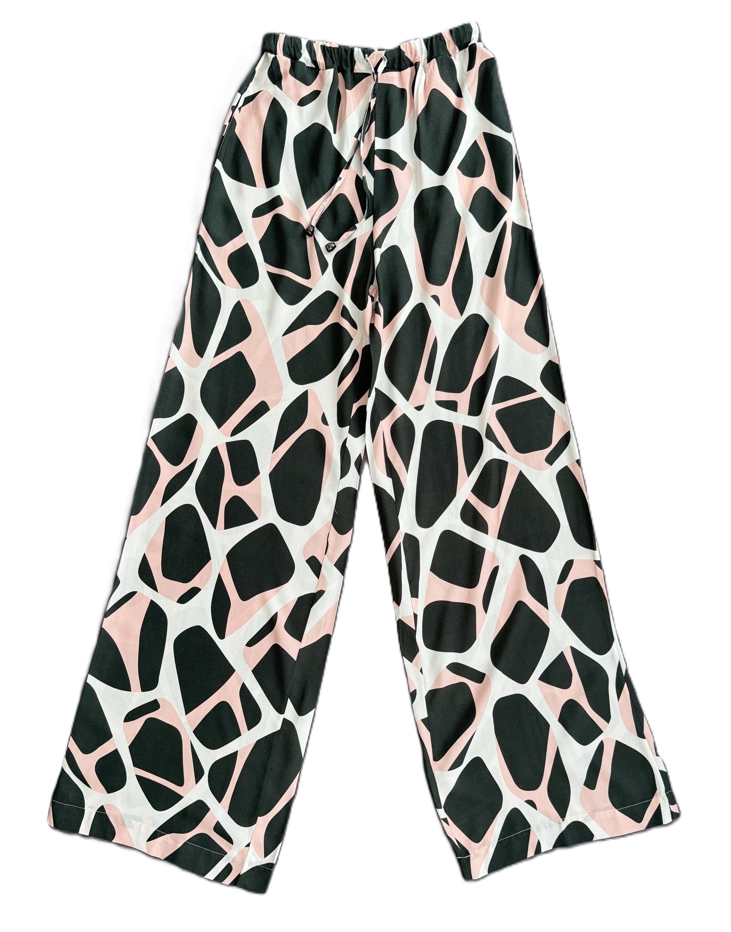 Zuckerwatte Palazzohose moderne Printhose aus fließender günstig online kaufen