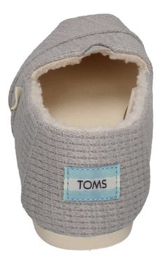 TOMS ALPARGATA 10017348 Hausschuh Grey