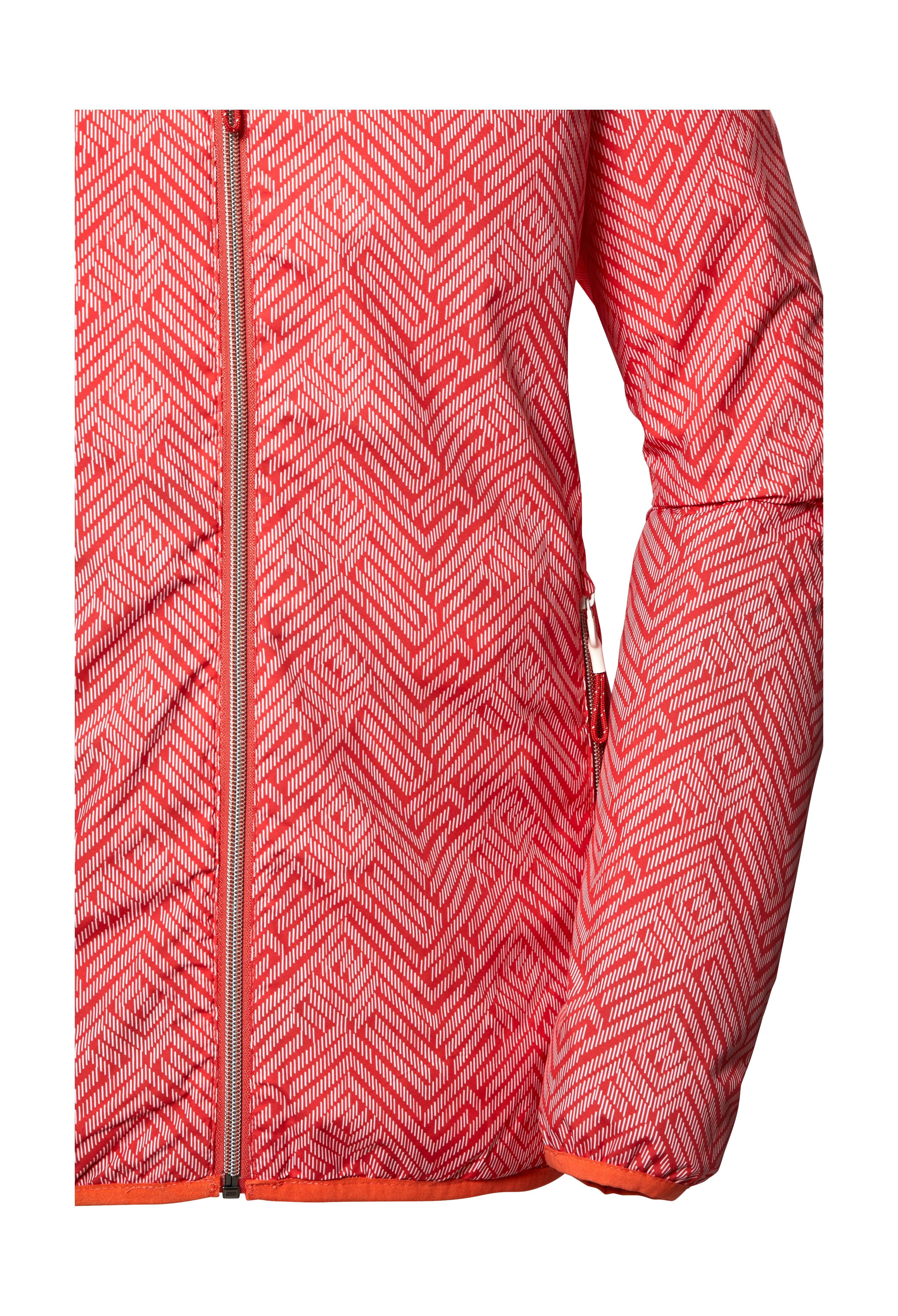 Killtec Outdoorjacke KOS 69 WMN JCKT Leichte, wasserdichte Damenjacke mit All Over-Print und Stretch.