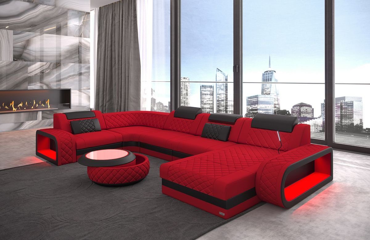 Sofa Dreams Wohnlandschaft Berlin U Form günstig online kaufen