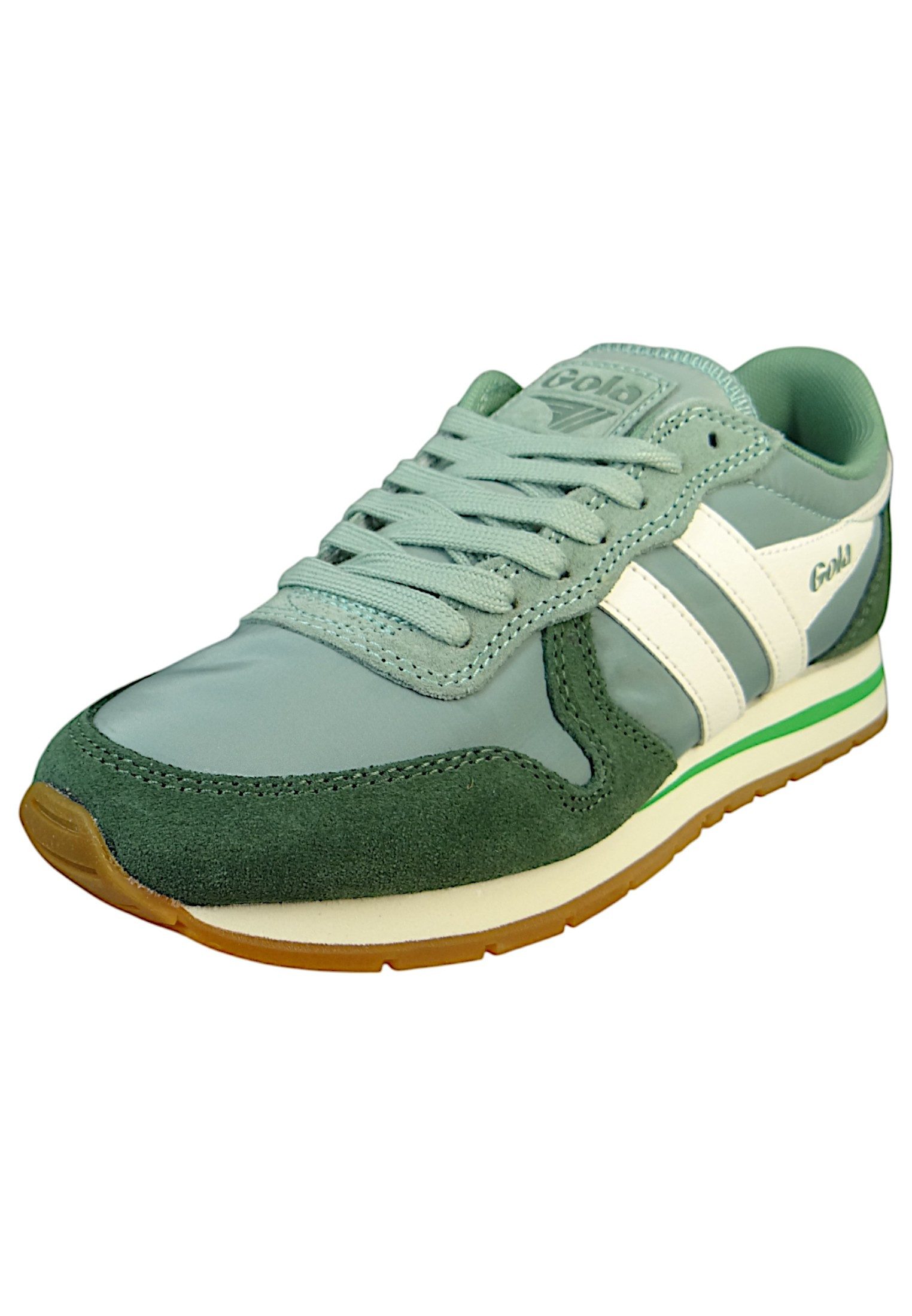 Gola CLB337 DN Green Mist/Evergreen/Off White Sneaker