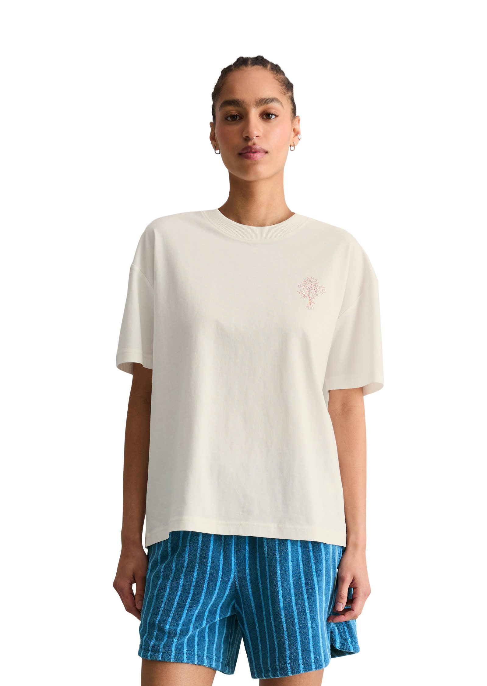 T-Shirt mit Rückenprint