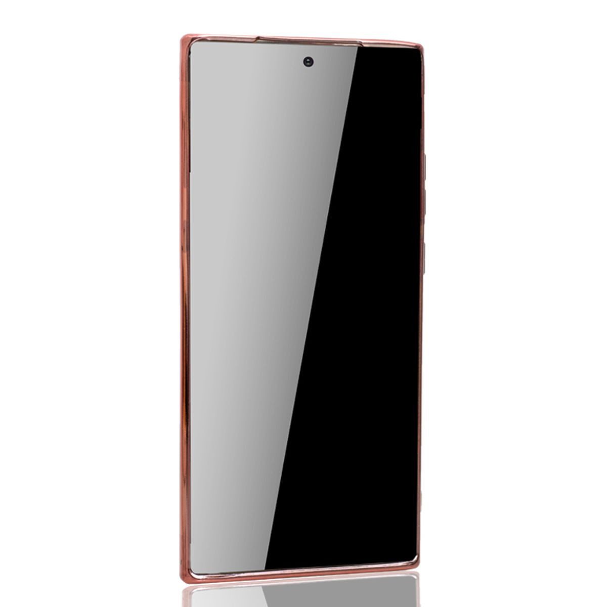 König Design Handyhülle Samsung Galaxy Note 20 Ultra, Samsung Galaxy Note 20 Ultra Handyhülle Bumper Backcover Rosa