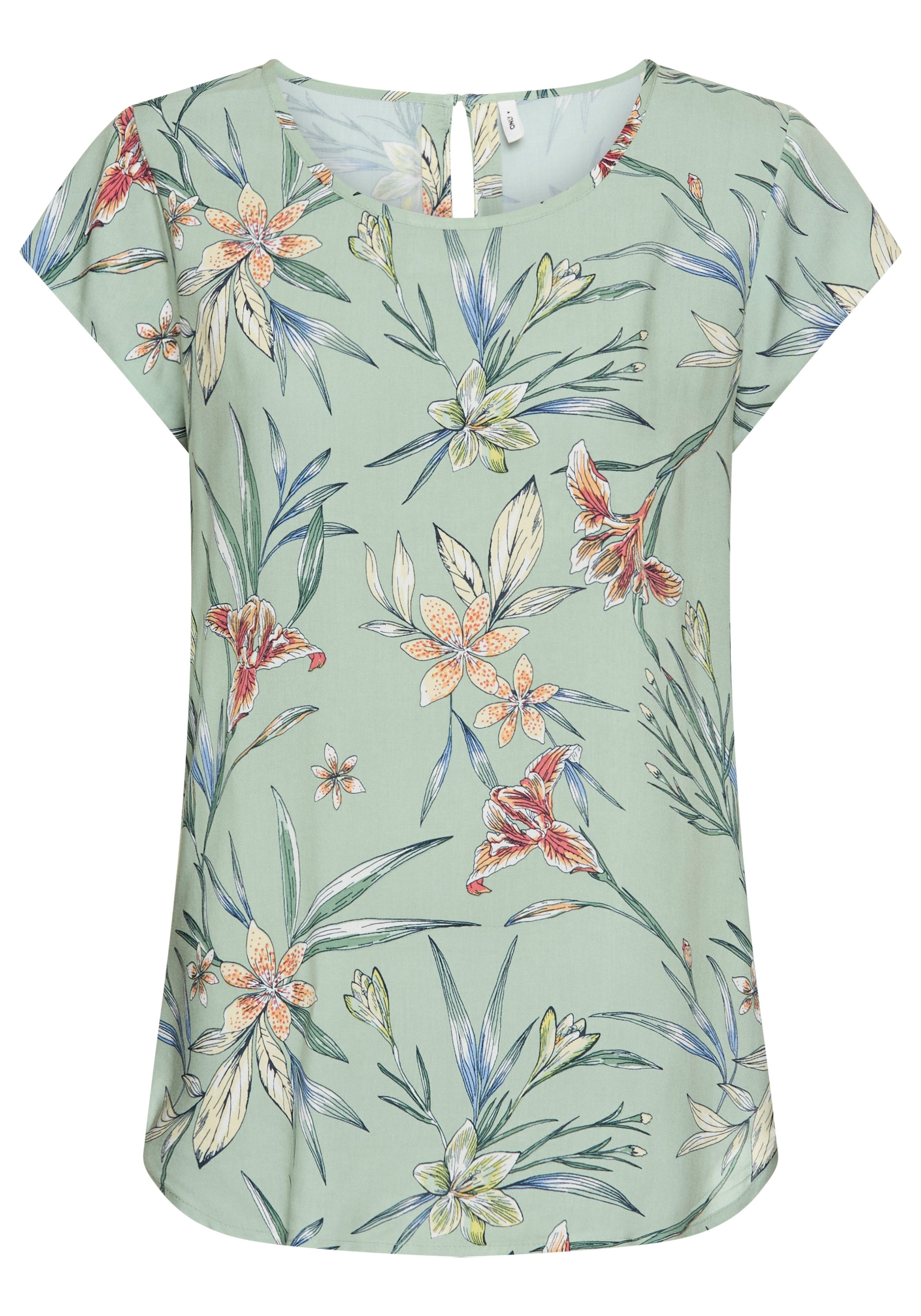 ONLY Shirtbluse ONLNOVA LIFE S/S TOP günstig online kaufen