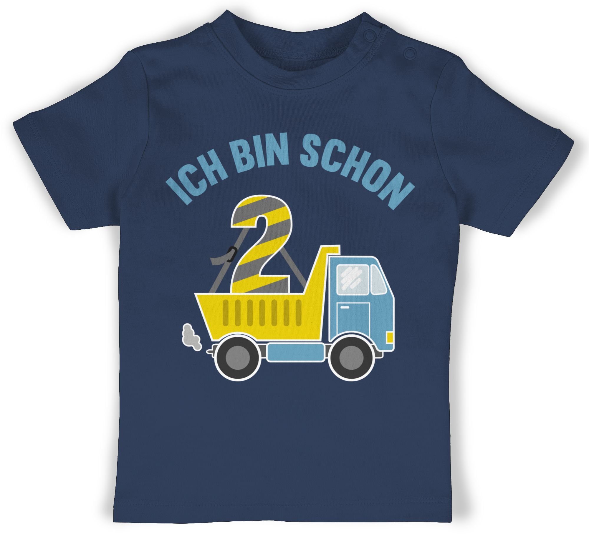 T-Shirt Ich bin schon zwei LKW