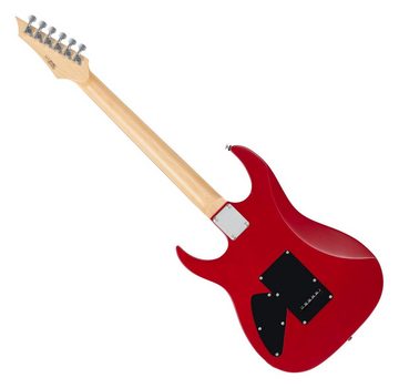 Shaman E-Gitarre Element Series HX-100, geölter Hals aus Ahorn - 2 Humbucker Pickups - Satin