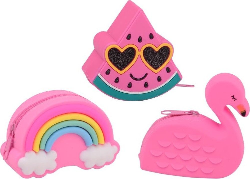 TEDDIES Mini Geldbörse TEDDIES Kinder-Geldbörse mit Reißverschluss