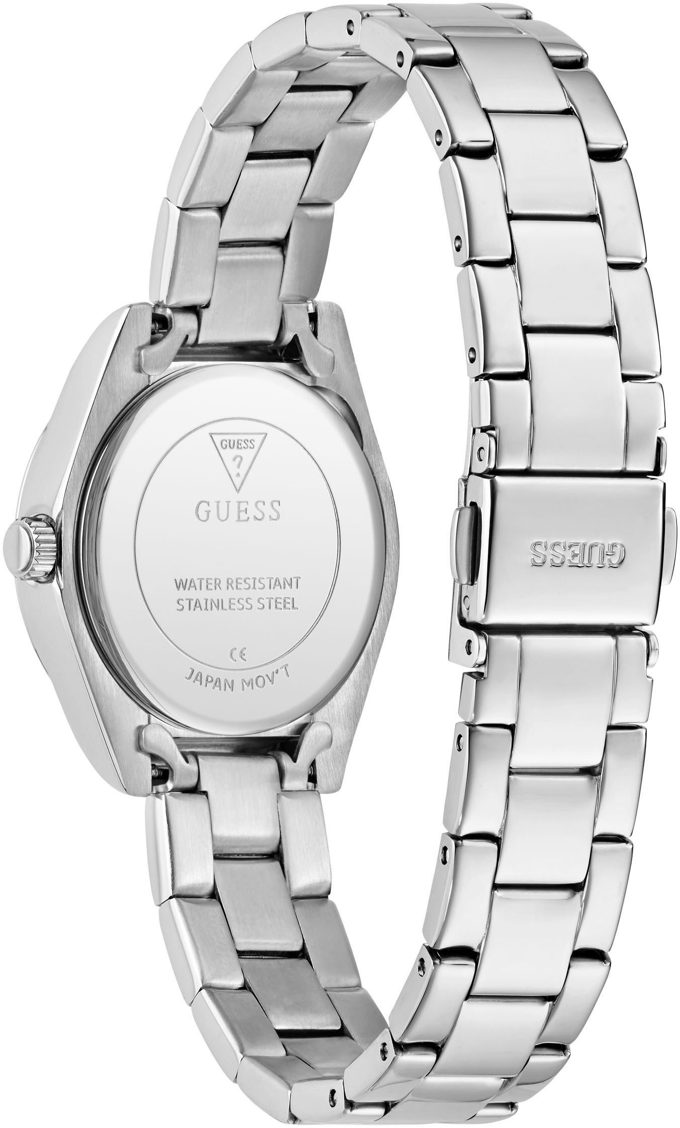Guess Quarzuhr MINI LUNA GW0841L4, Armbanduhr, Damenuhr, Edelstahlarmband – Bild 3 von 4