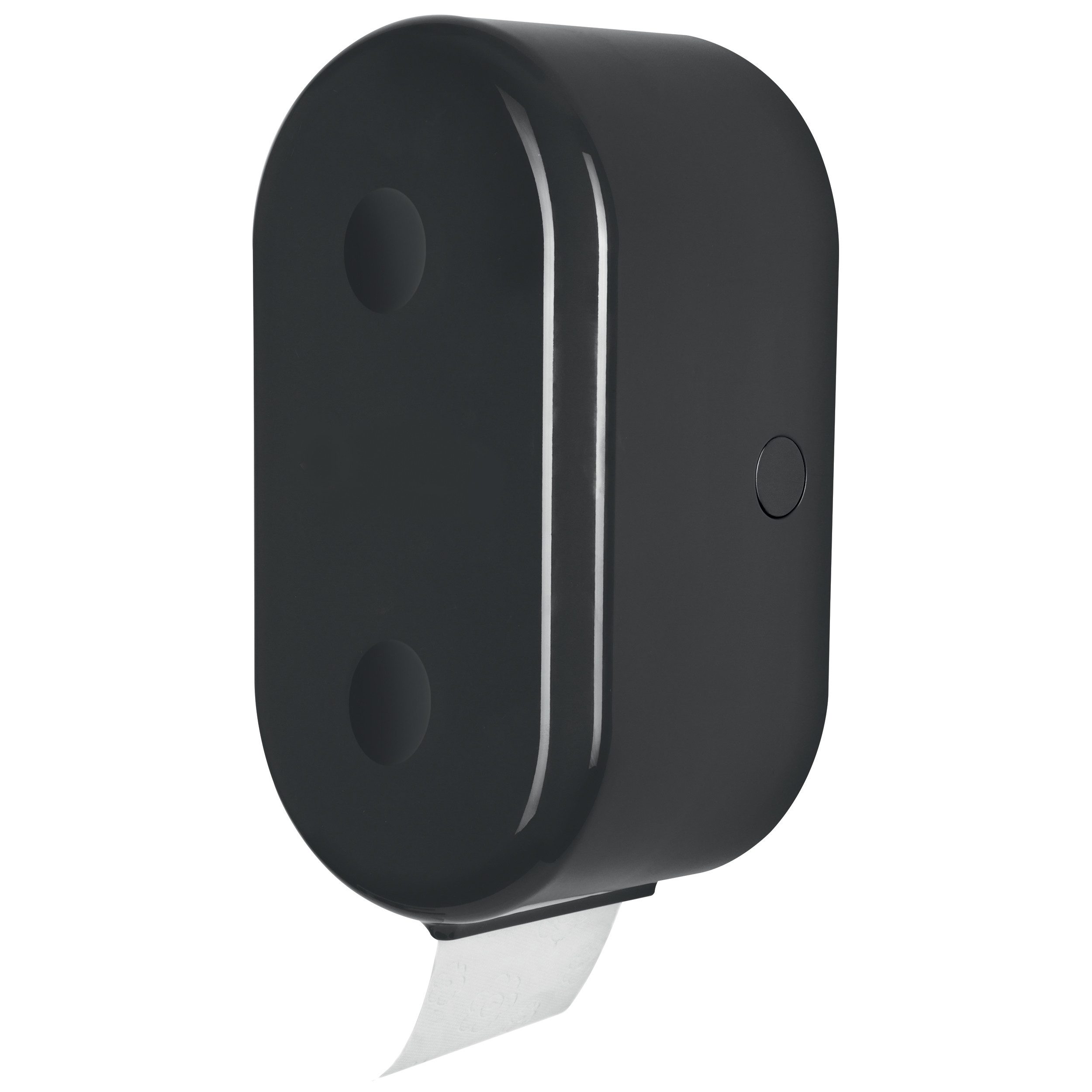 spirella Toilettenpapierhalter Spirella WC Rollenhalter + Ersatzrollenhalter "Cube" zum kleben