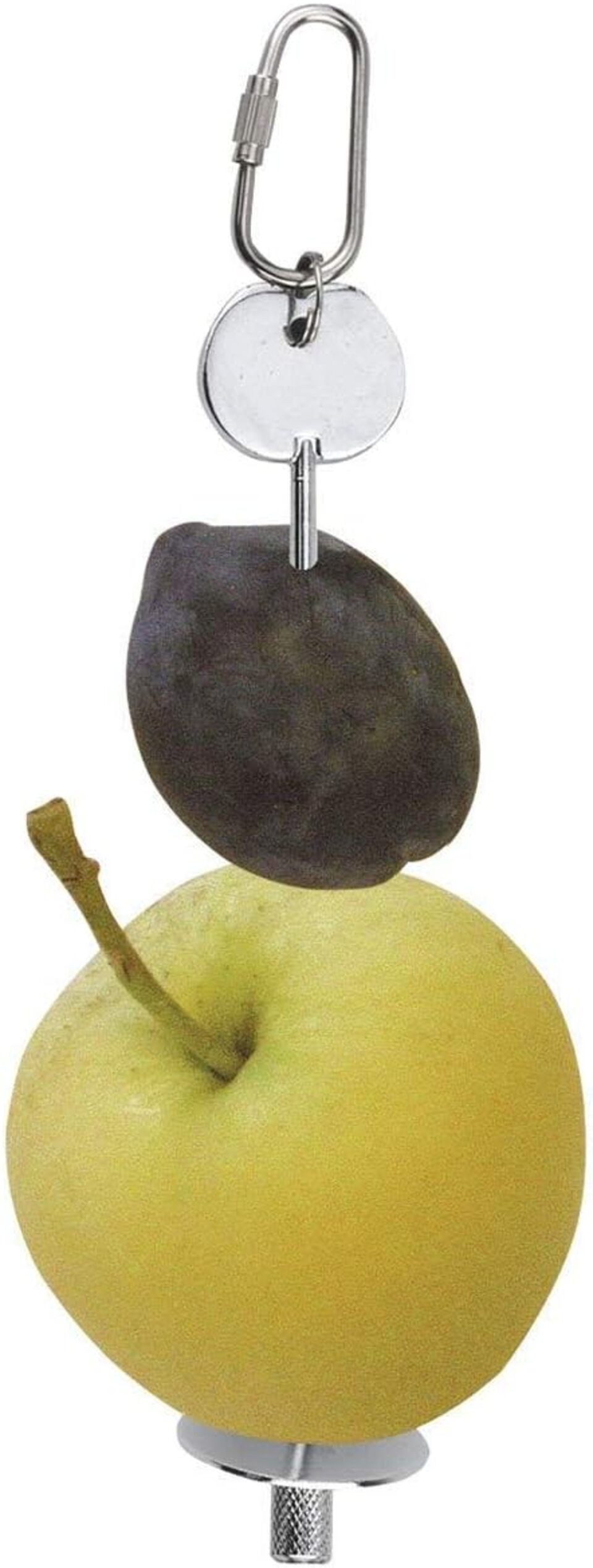Kerbl Vogelkäfig Fruchthalter aus Metall, 20 cm passend für alle Käfige