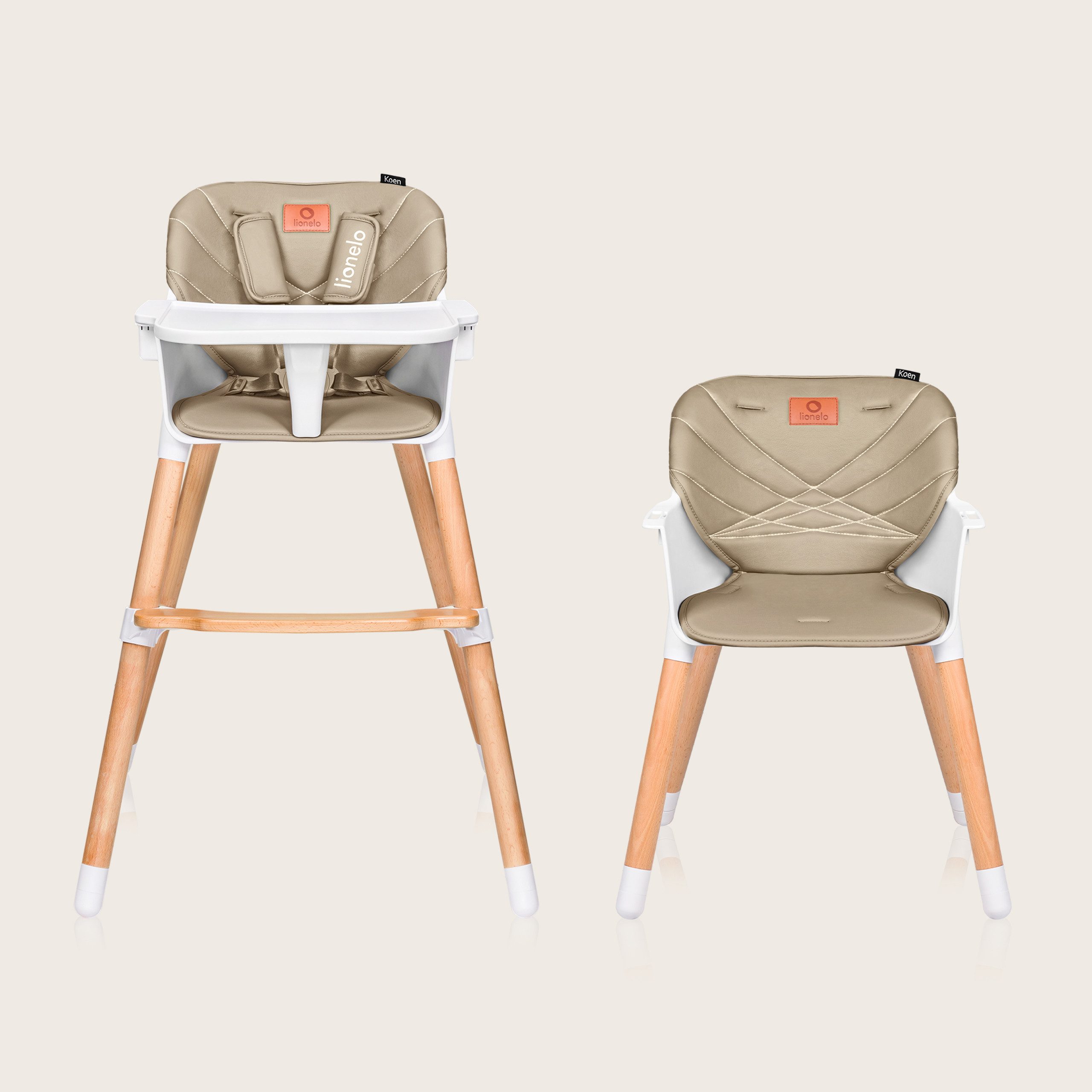 lionelo Hochstuhl KOEN (TOP), 2in1/skandinavisches Design günstig online kaufen
