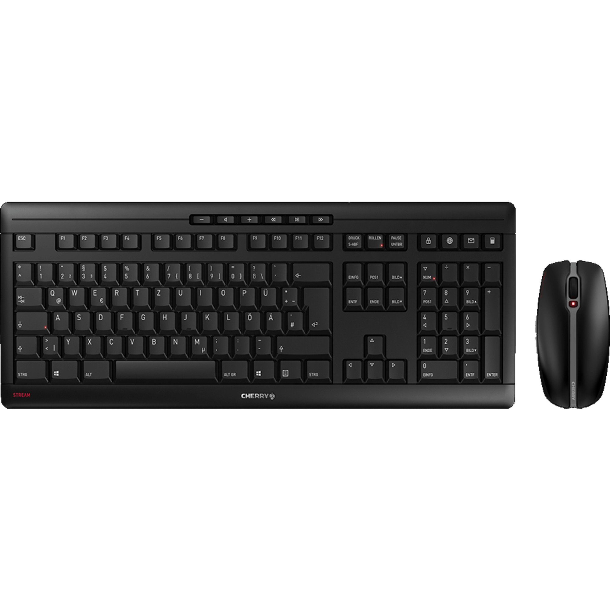 Cherry CHERRY STREAM DESKTOP, Desktop-Set Tastatur- und Maus-Set