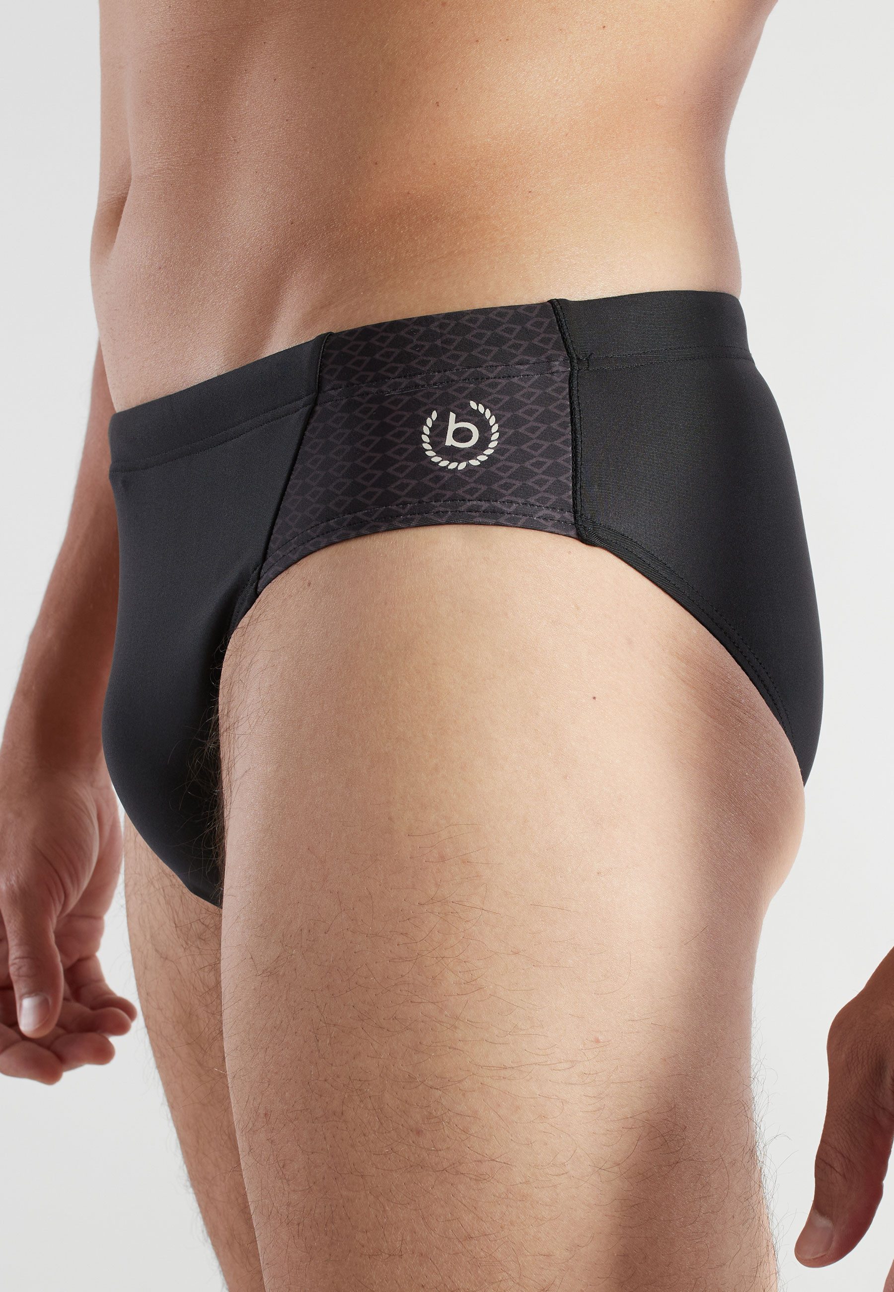 bugatti Badeslip elastisch, basic, mit Logo, bequem