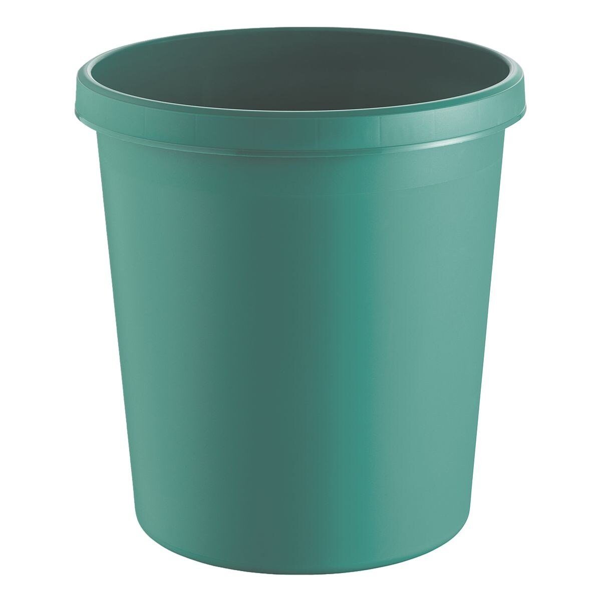 HELIT Papierkorb the german, 18 Liter, mit umlaufendem Griffrand