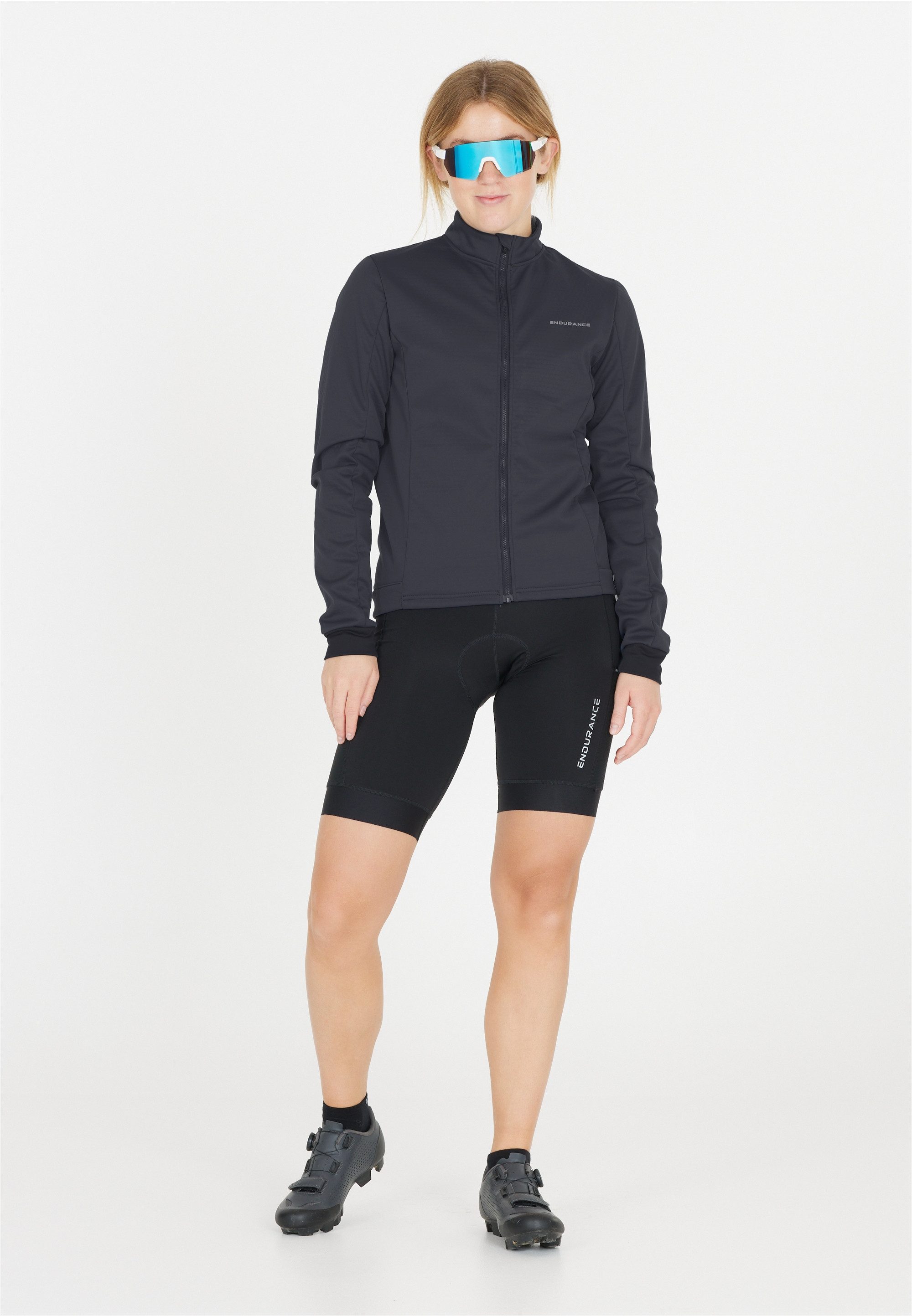 ENDURANCE Fahrradjacke Titan aus winddichtem Material