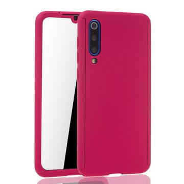 König Design Handyhülle Xiaomi Mi 9 SE, Xiaomi Mi 9 SE Handyhülle 360 Grad Schutz Full Cover Rosa