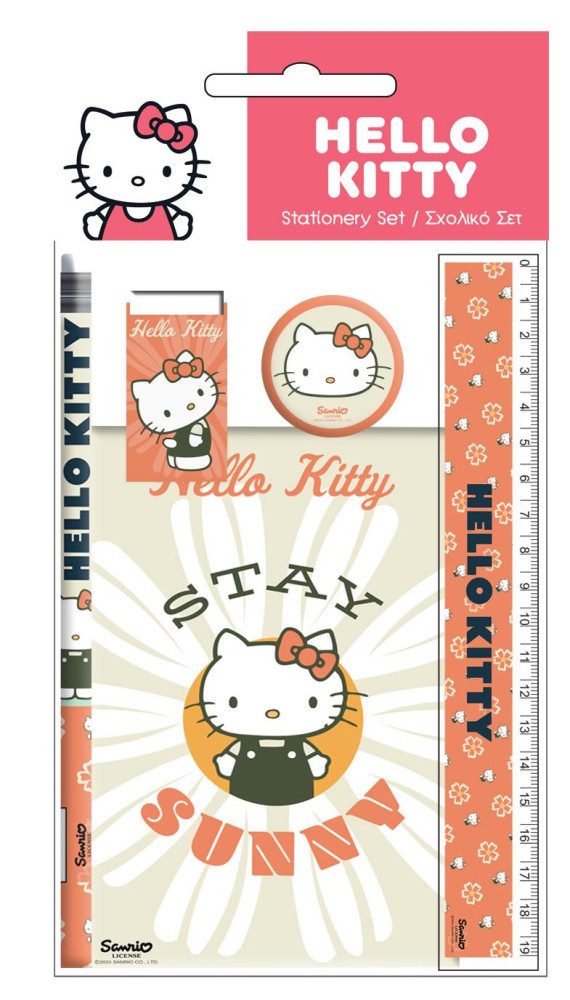 Hello Kitty Kreativset Hello Kitty Stay Sunny Schreibwarenset 5-teilig