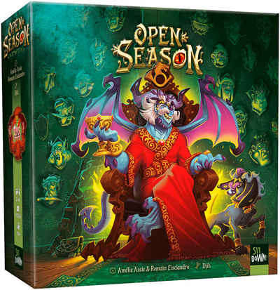 SIT DOWN! Spiel, Familienspiel Open Season