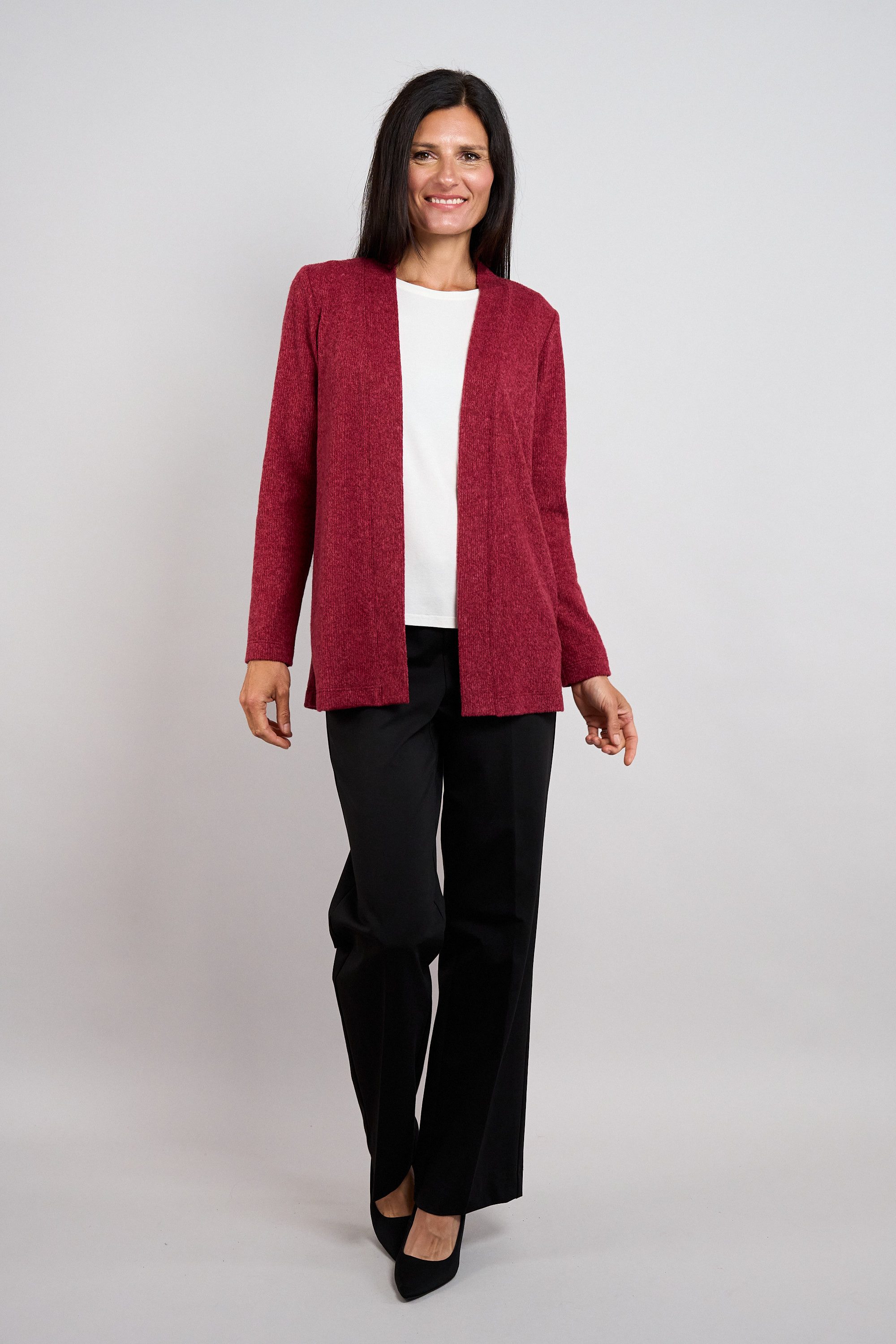 Seidel Moden Strickjacke ohne Verschluss / MADE IN GERMANY – Bild 2 von 4