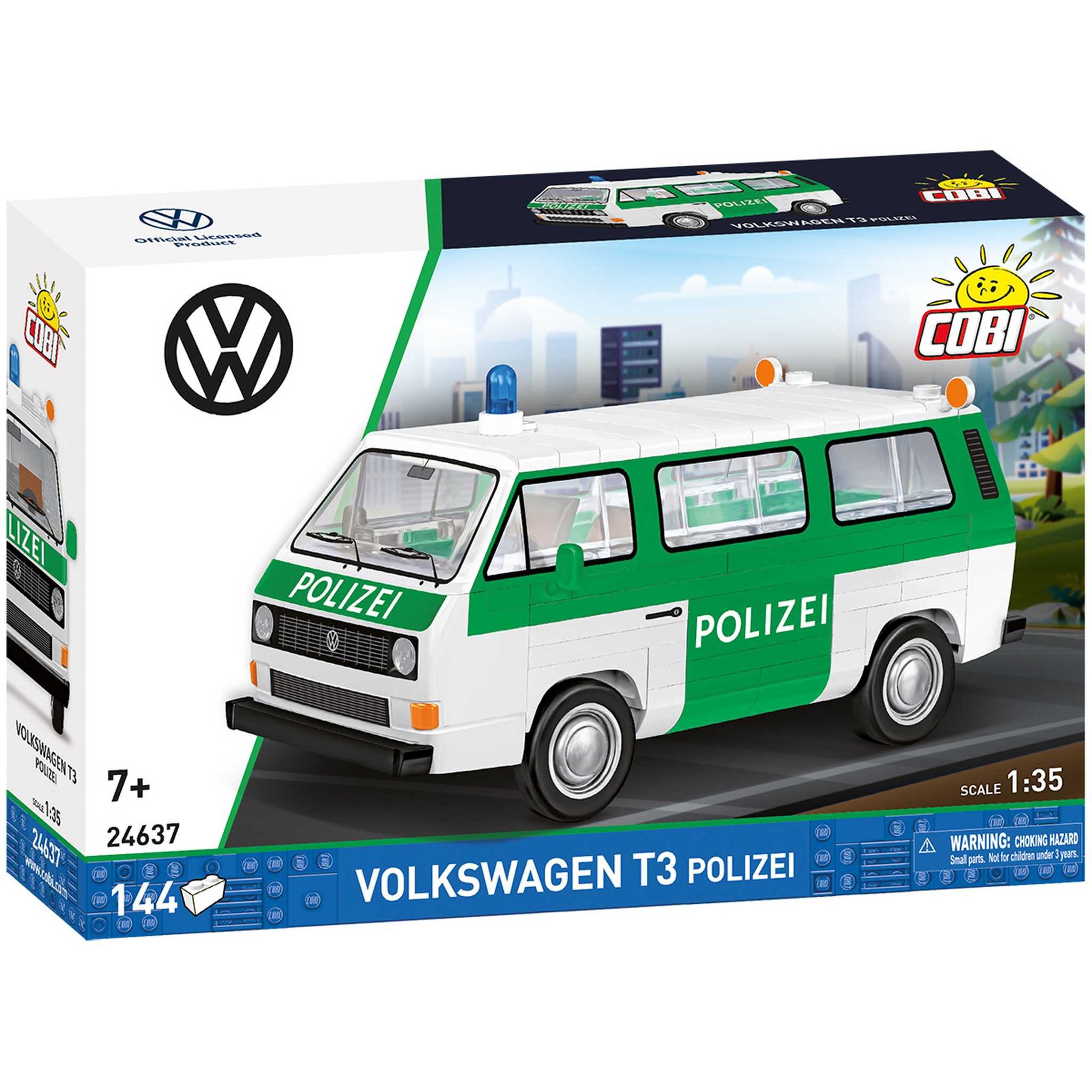 COBI CB-24637 - VW T3 Polizei (Cobi) Spielbausteine