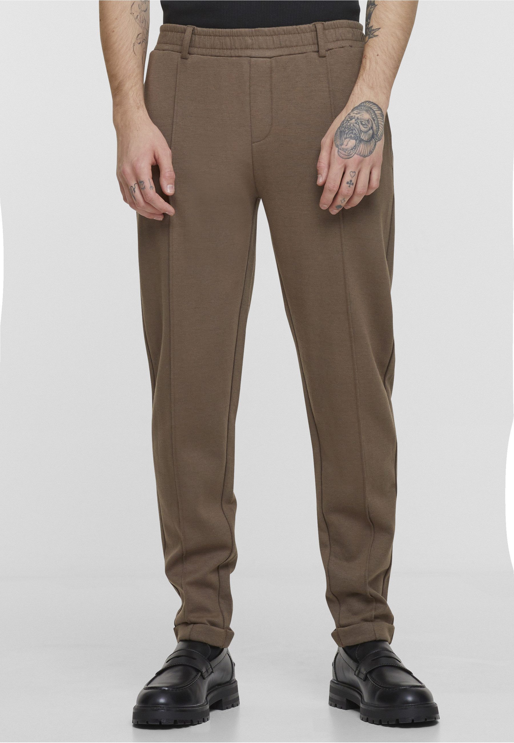 URBAN CLASSICS Chinos Urban Classics Cropped Interlock Jogg Chino (1-tlg) günstig online kaufen