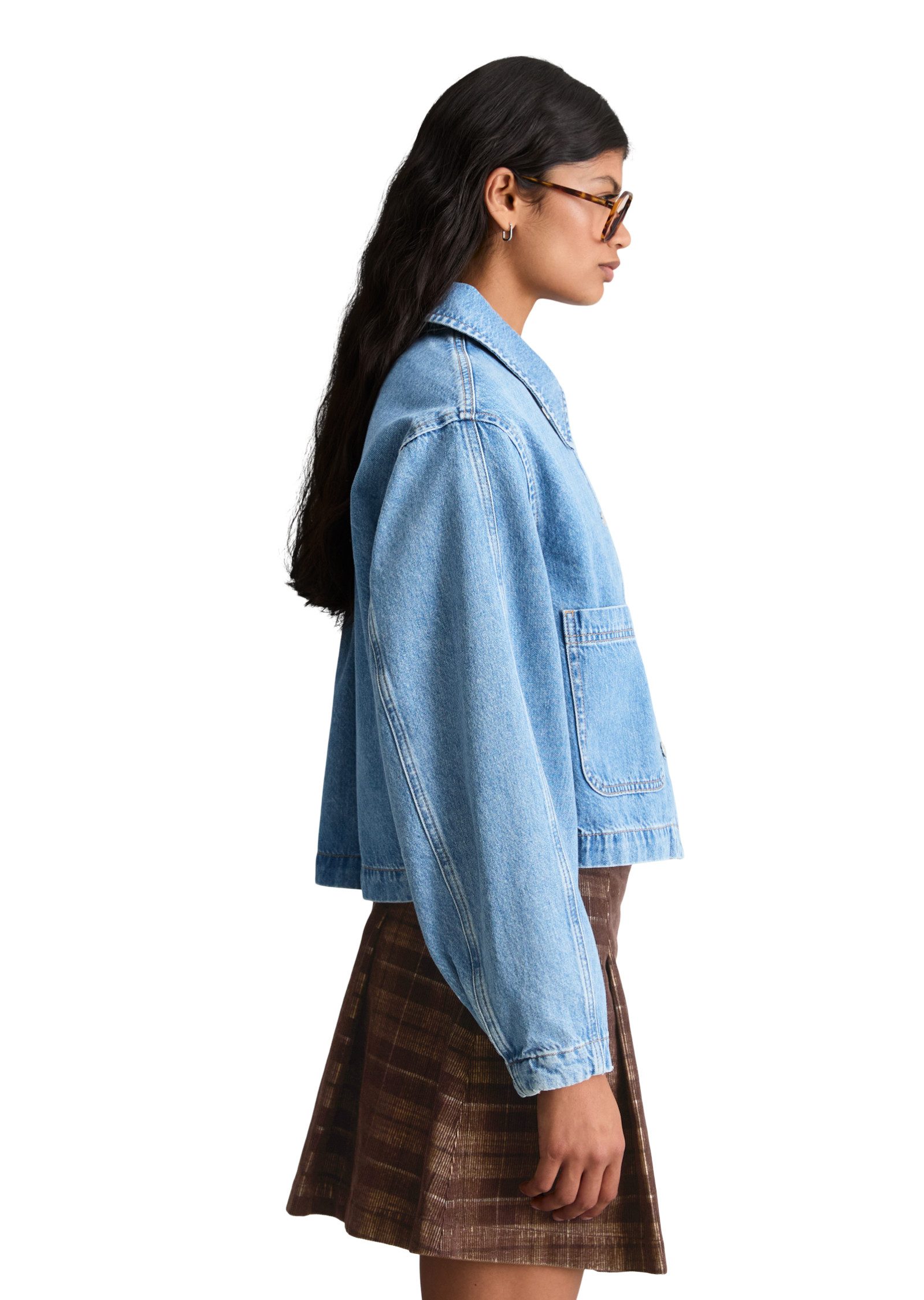 Marc O'Polo DENIM Jeansjacke aus reiner Bio-Baumwolle – Bild 2 von 5