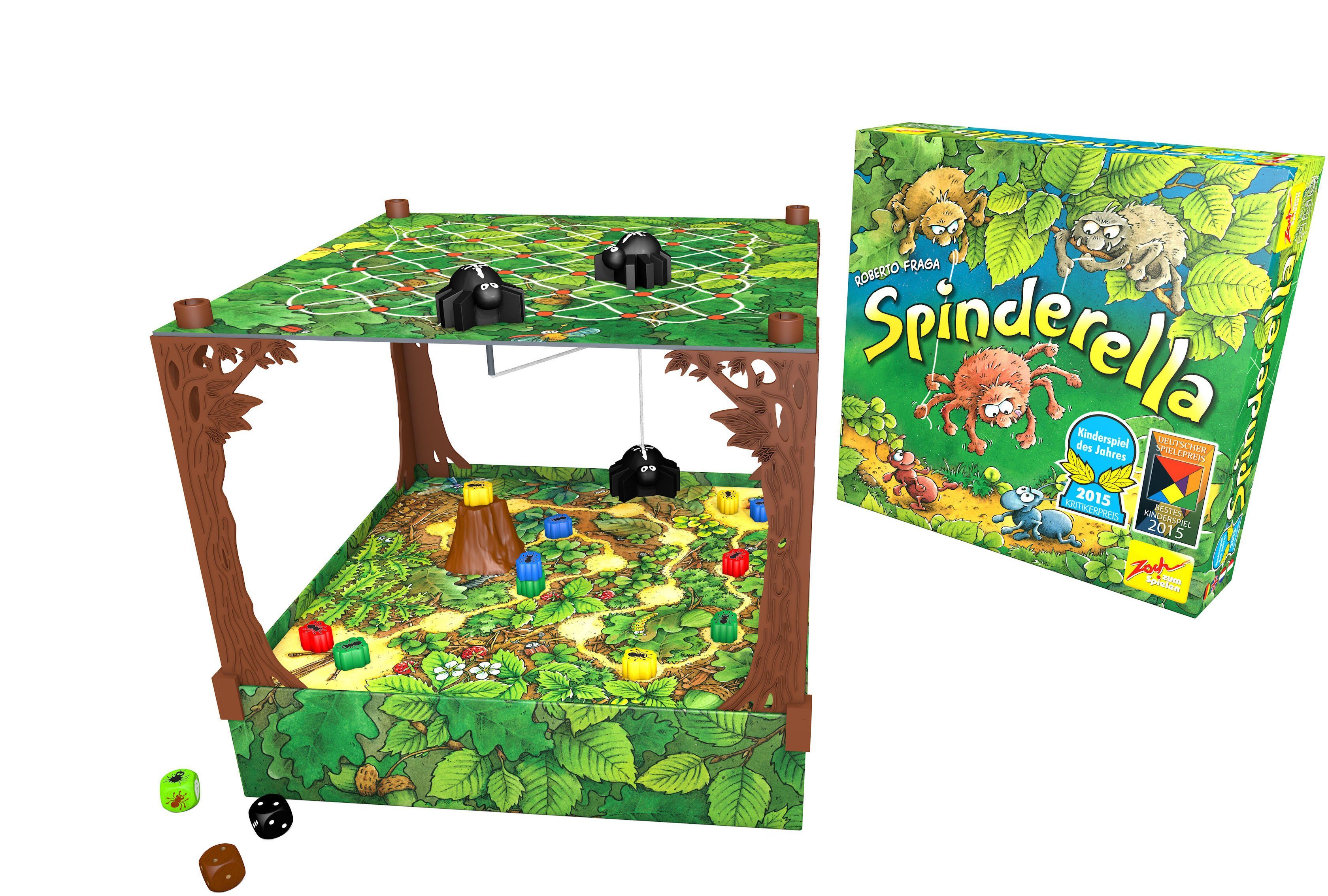Spiel Spinderella