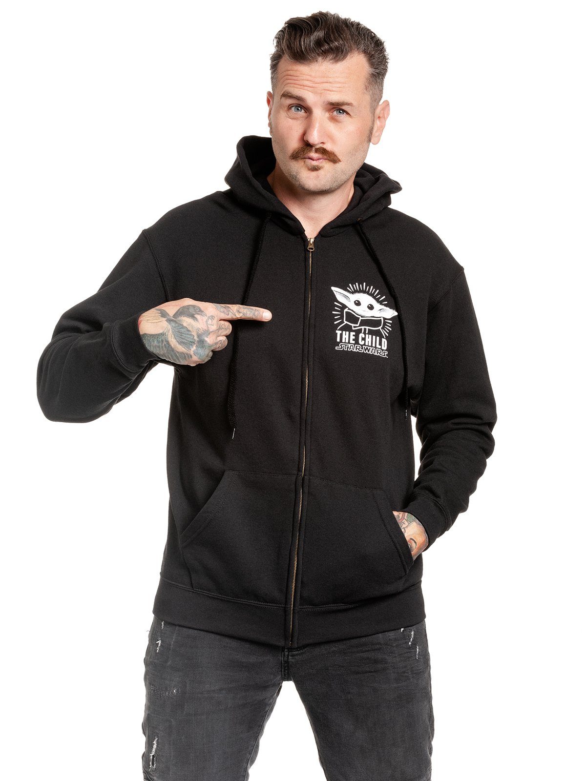 Star Wars Kapuzensweatjacke The Mandalorian Baby Yoda