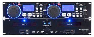 Pronomic CDJ-230 Doppel DJ-CD-Player (Pitch Bender und DSP-Effekte)