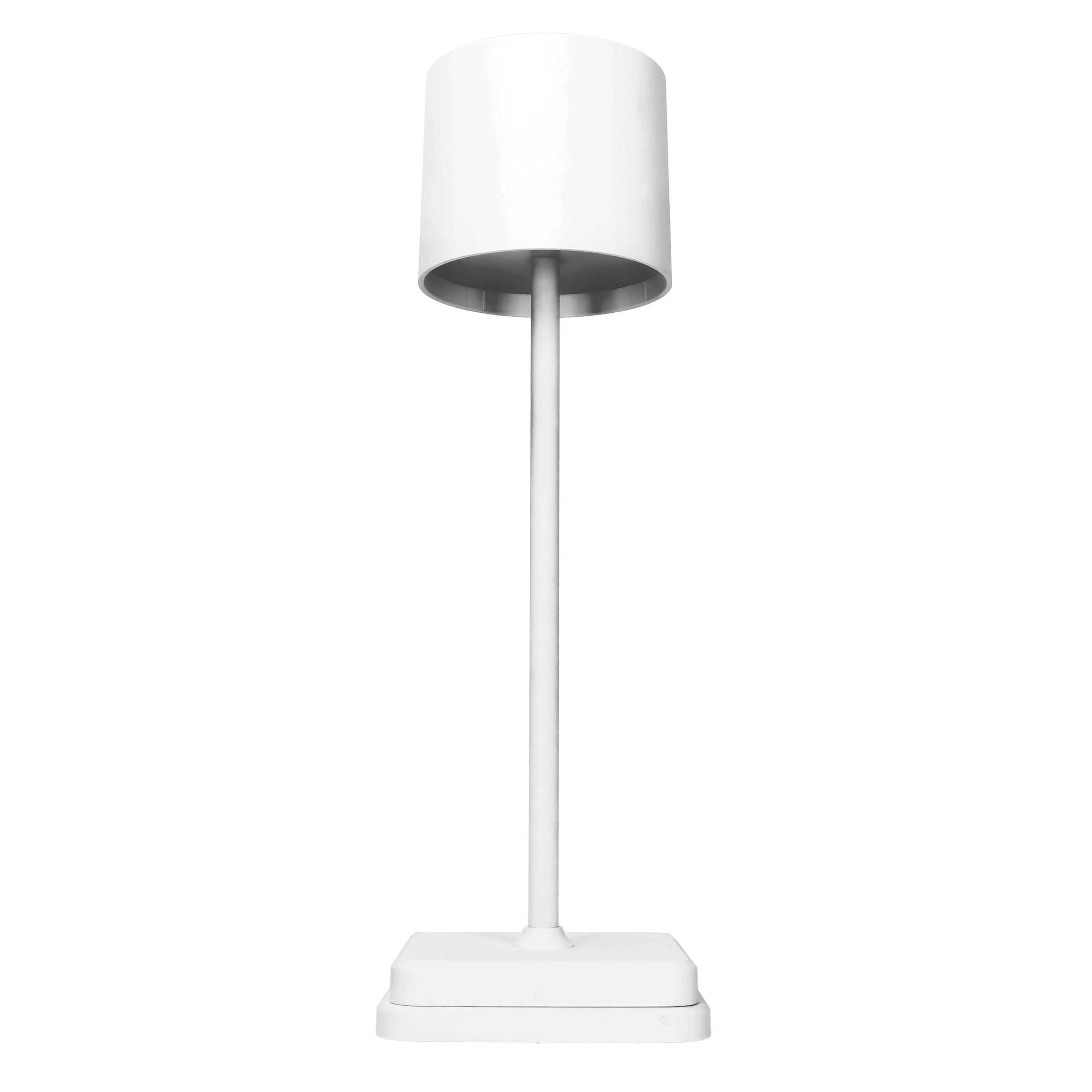 LED's light Außen-Tischleuchte 1000490 Akku LED, warm-neutral-kaltweiß IP54 Ladeschale LED-Tischleuchte, dimmbar weiß