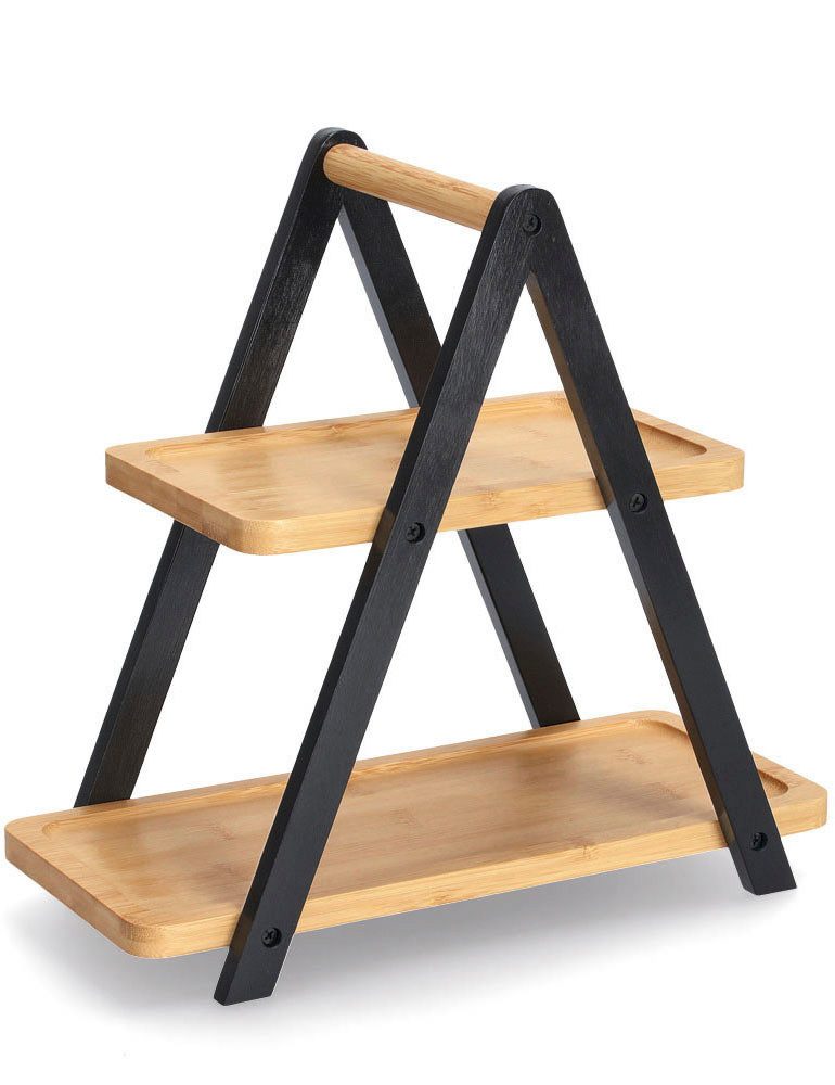 Zeller Present Etagere, Bambus, (1-tlg), 2-stufig