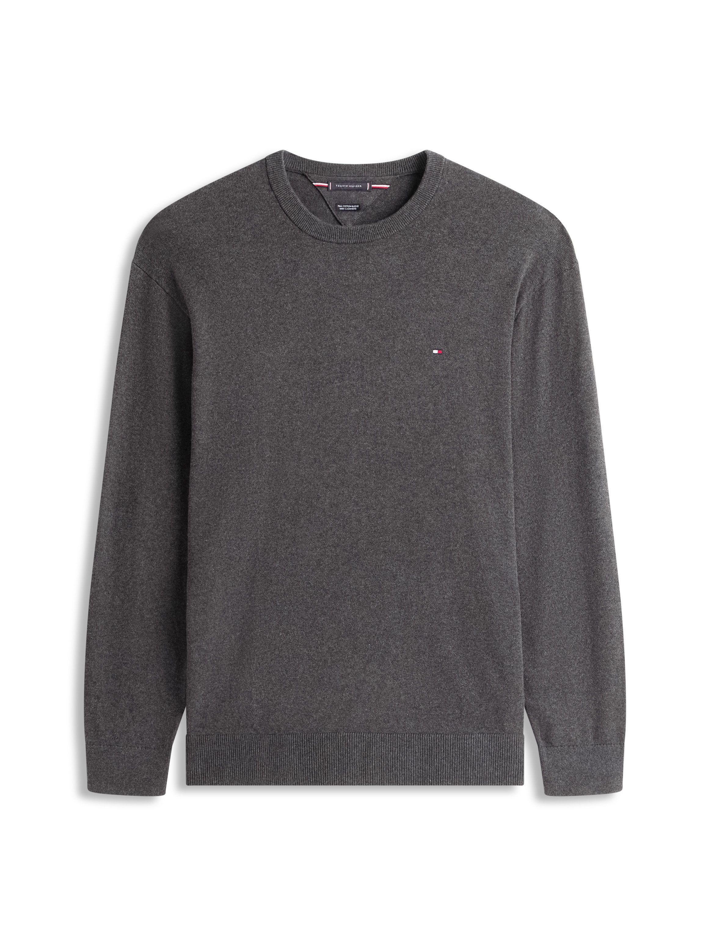 Tommy Hilfiger Big & Tall Rundhalspullover BT-PIMA ORG CTN CASHMERE CN-B – Bild 4 von 5