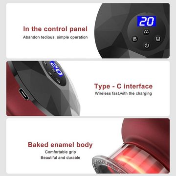 Diyarts Vakuum-Massager, Intelligentes Elektrisches, Schröpfmassagegerät Guasha-Gerät für, Nacken-, Schulter- und Rückenmassage 12 Gang mit Luftablass