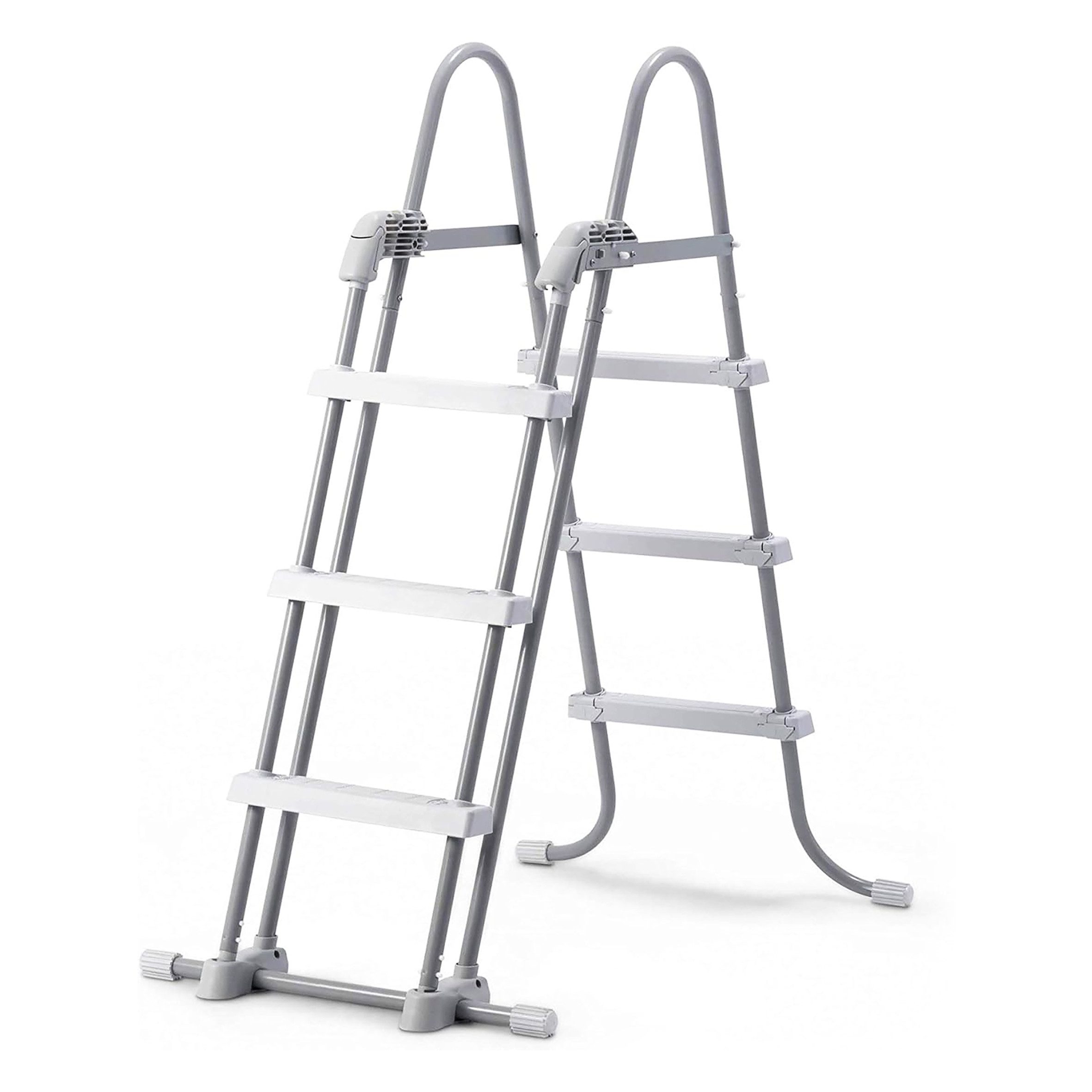 Intex Poolleiter Intex Sicherheitsleiter für Бассейны bis 107 cm Höhe (Anzahl, 1-St., Leiter), Kindersicherung durch abnehmbaren Außenstufen