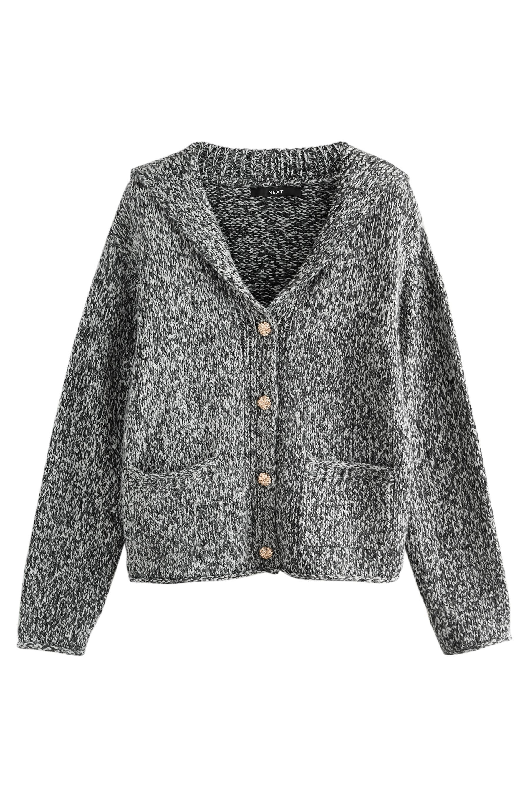 Next Strickjacke Strickjacke mit Twistdetail und Wollanteil (1-tlg) günstig online kaufen